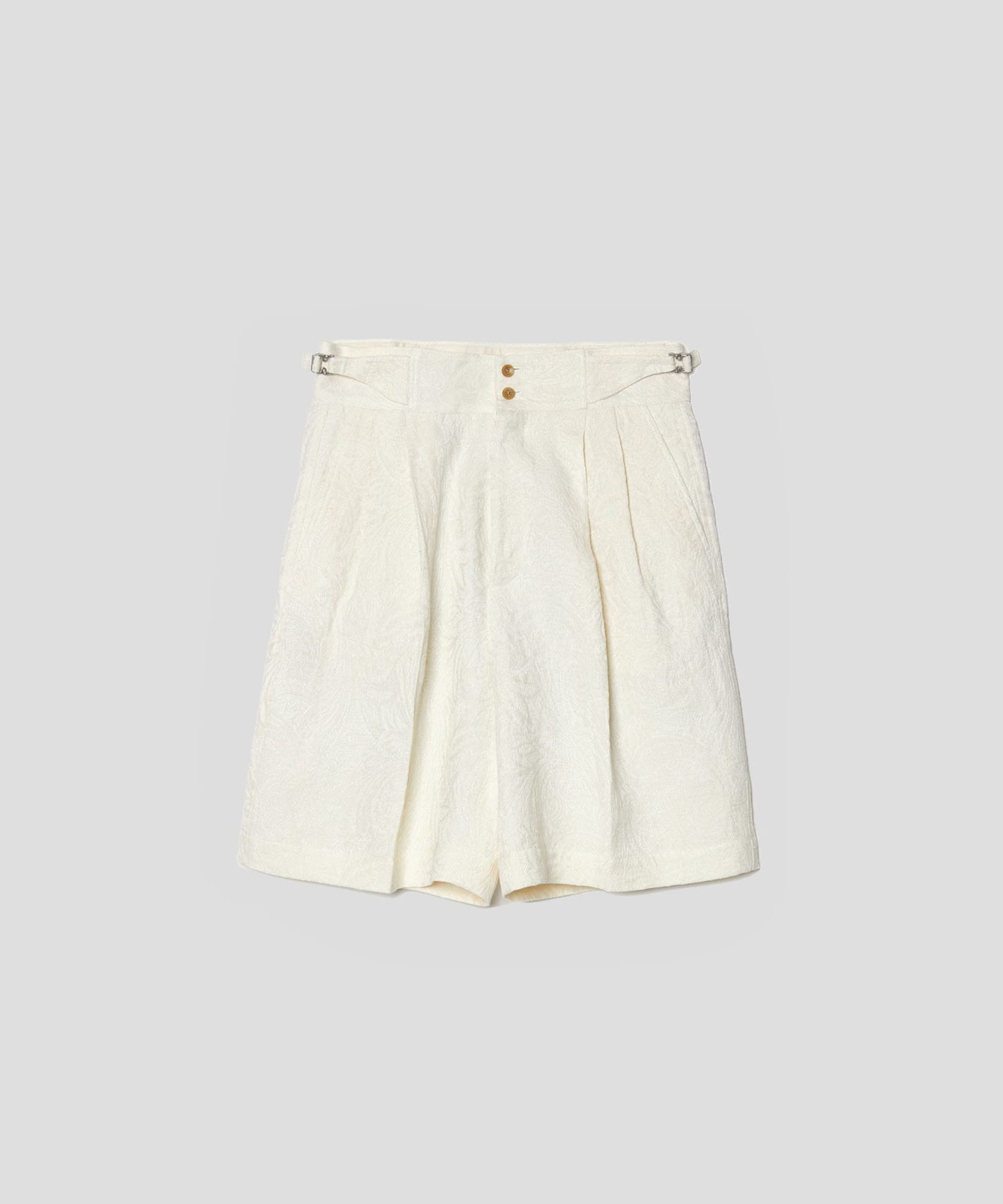 TWO TUCK WIDE SHORTS