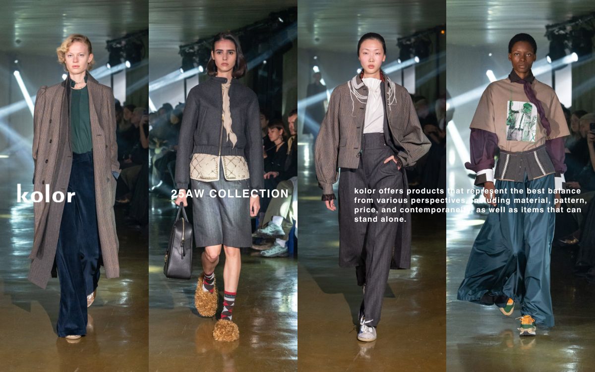 kolor 2025AUTMUN/WINTER COLLECTION