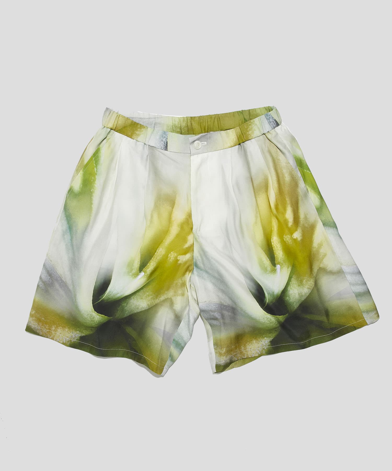 SILK ABOBE THE KNEE SHORTS