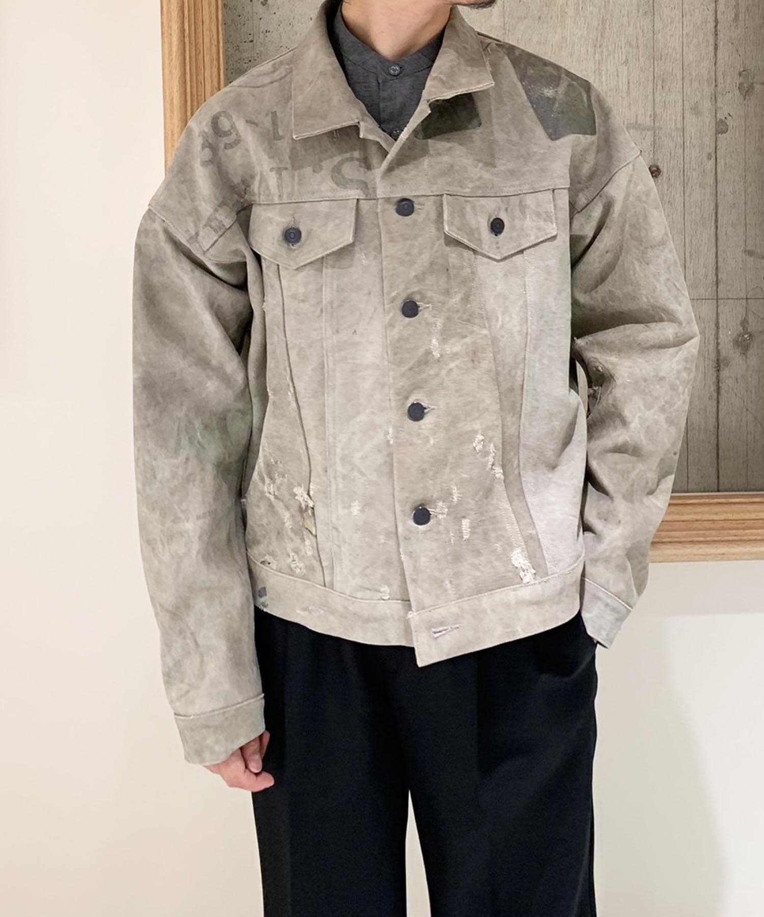 オンラインストア 【READYMADE 】oversize work jacket Gジャン/デニム 