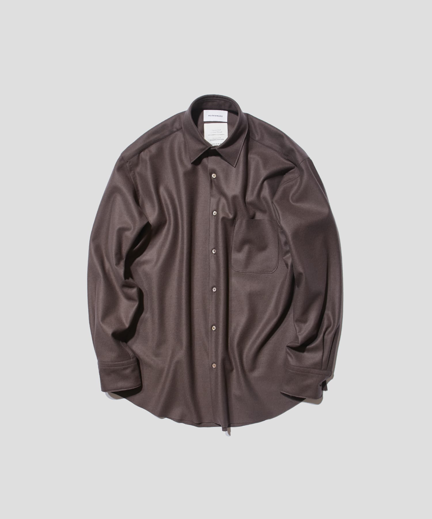 COMFORT FIT SHIRTS(1 BROWN): MARKAWARE: MEN｜THE TOKYO ONLINE STORE