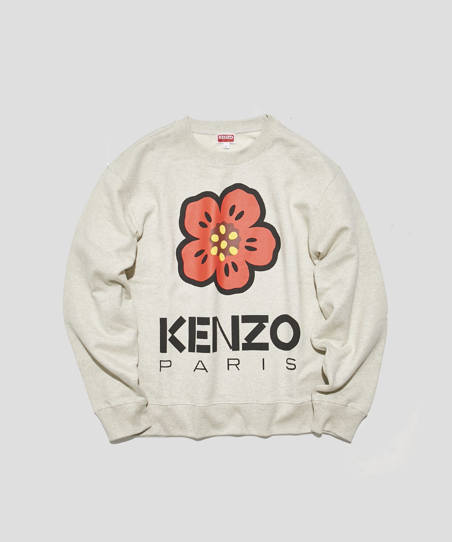 BOKE FLOWER SWEATSHIRT(S LIGHT GREY): KENZO: MEN｜THE TOKYO ONLINE