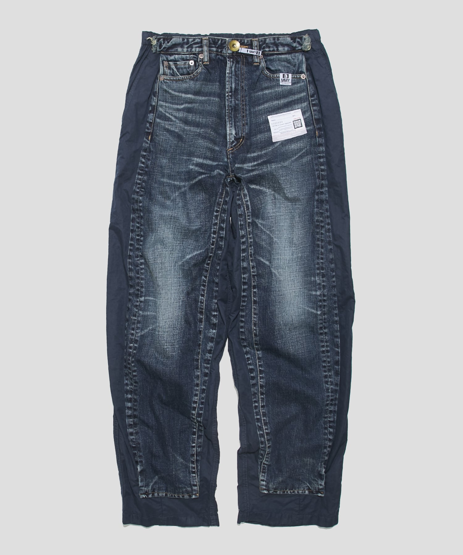 Embeded Denim Pants(44 BLUE): Maison MIHARA YASUHIRO: MEN｜THE