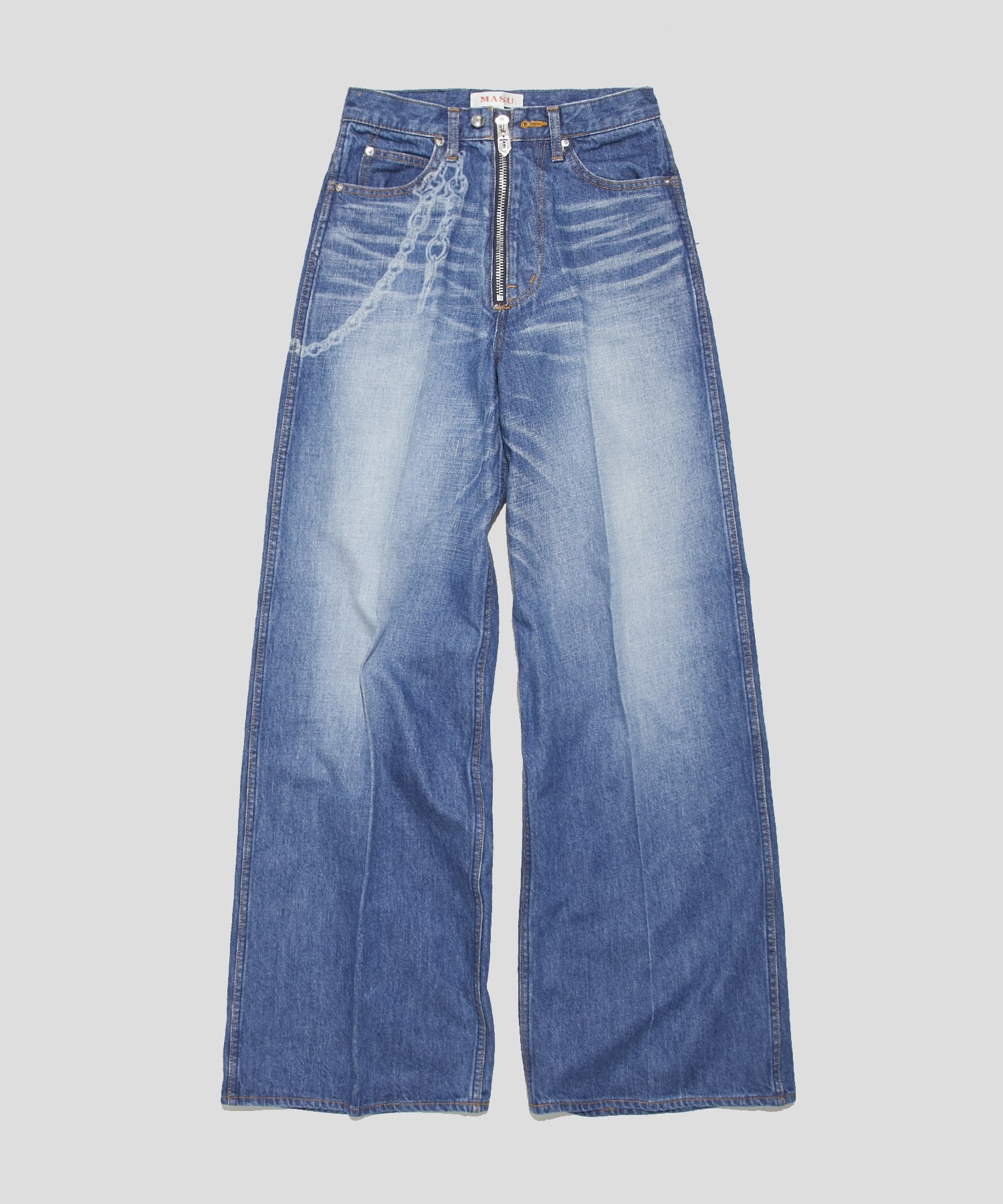 即完売！　MASU BAGGY FIT JEANS (WALLET CHAIN)