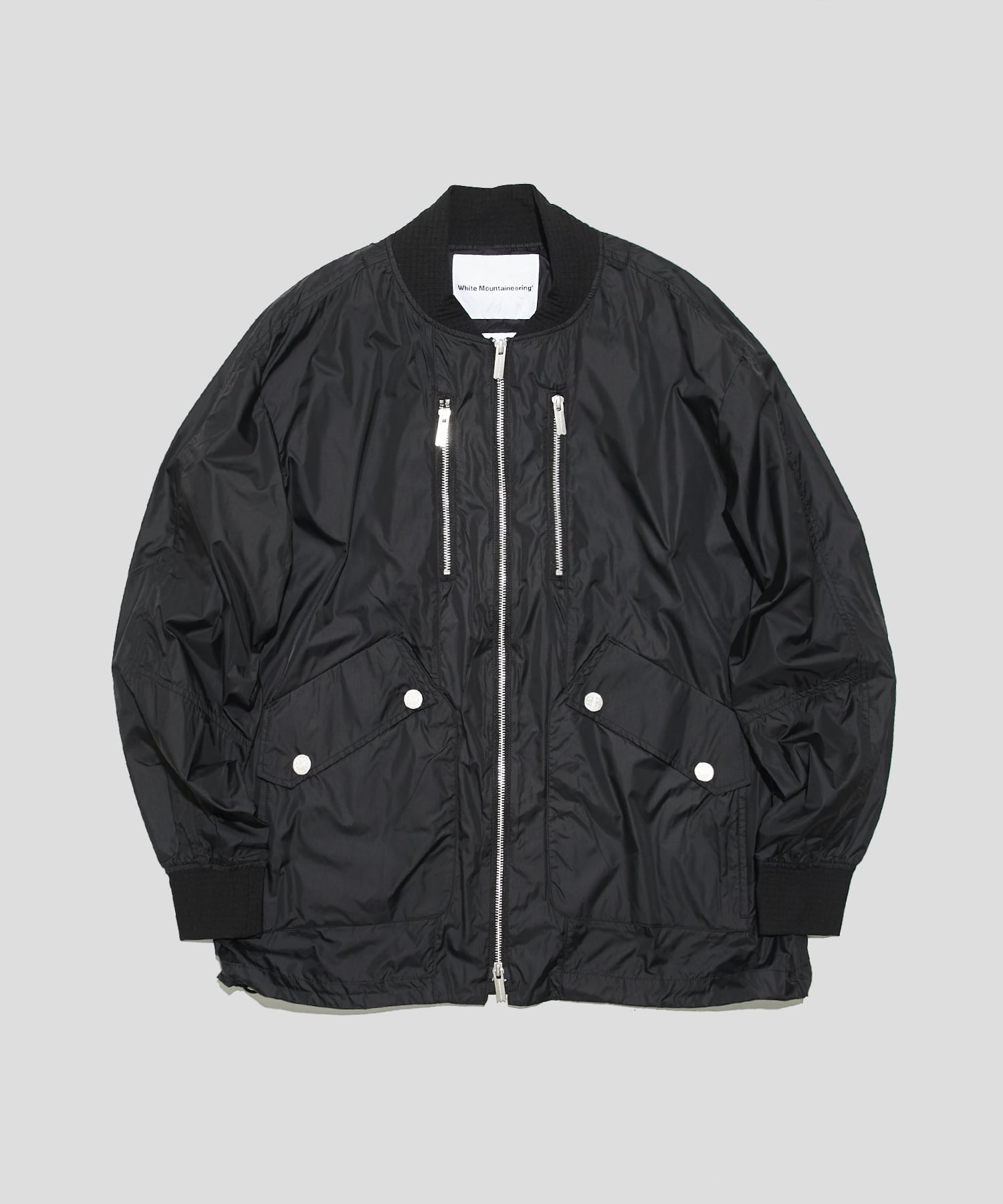 NYLON MA-1 JACKET(1 BLACK): White Mountaineering: MEN｜THE TOKYO