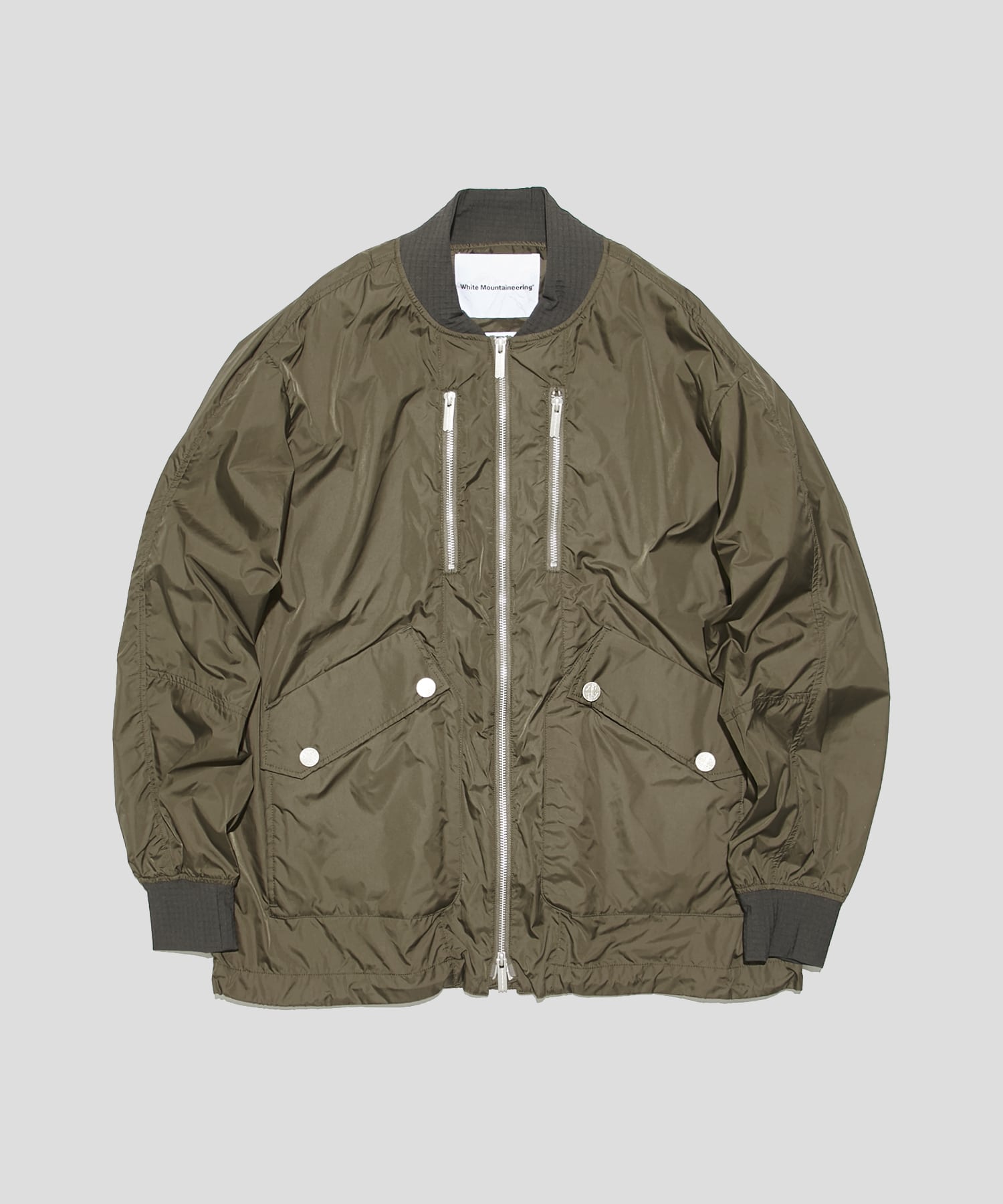 NYLON MA-1 JACKET(1 BLACK): White Mountaineering: MEN｜THE TOKYO