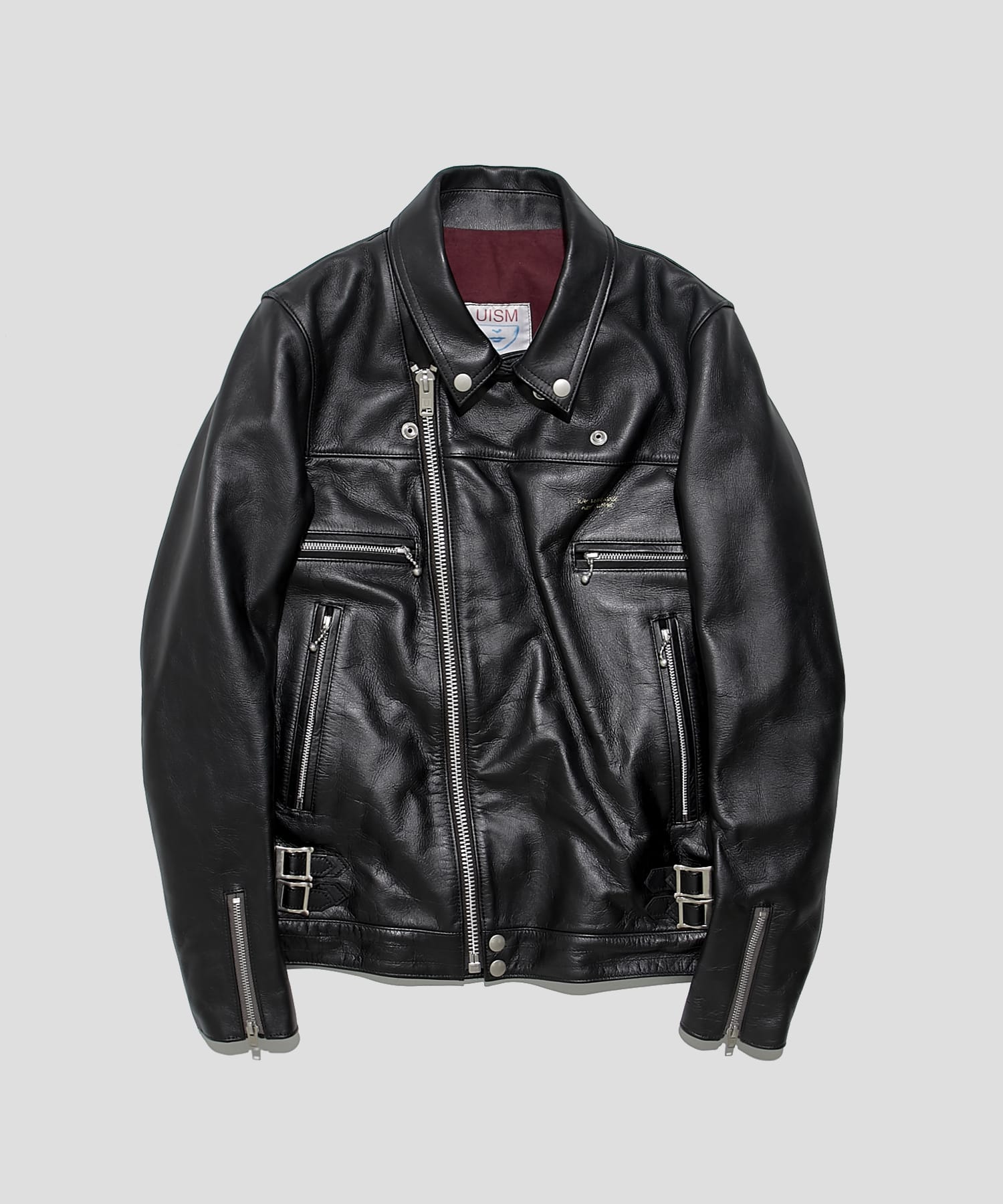 アンダーカバー  UB2B4201 Leather Biker Jacket ダブルライダースレザージャケット メンズ 4