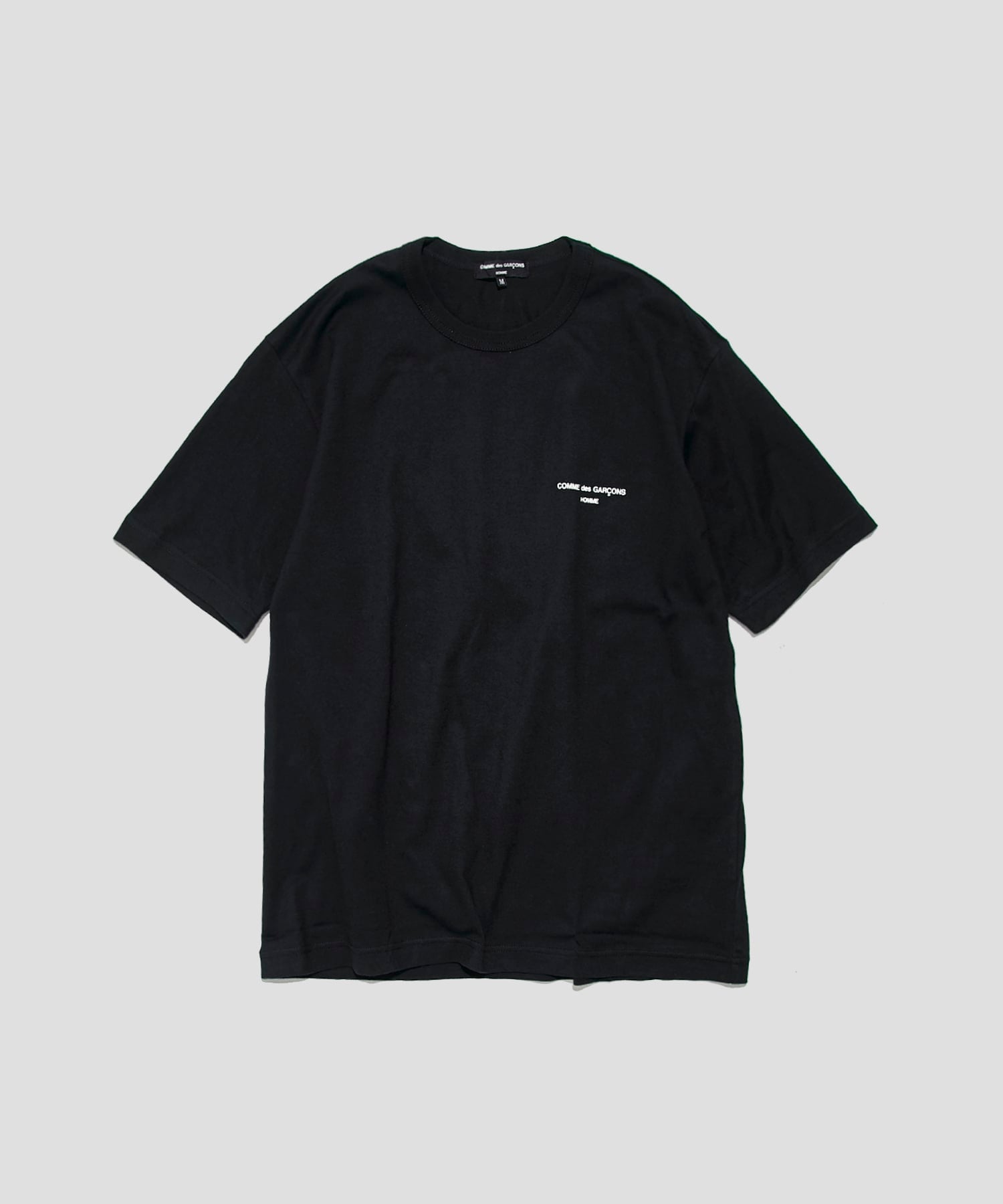 COMME des GARCONS HOMME 黒 Tシャツ - Tシャツ/カットソー(半袖/袖なし)