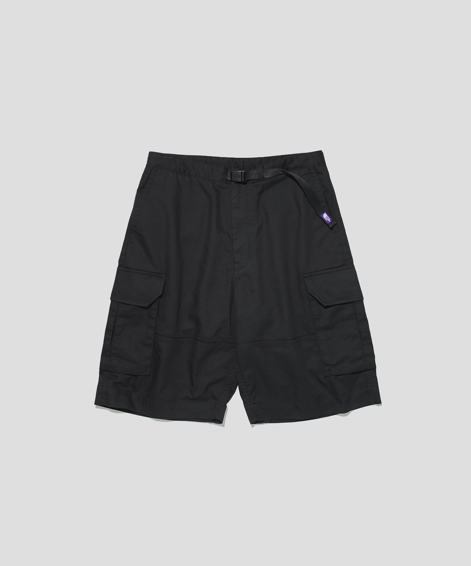 Stretch Twill Cargo Shorts(W30 BLACK): THE NORTH FACE PURPLE LABEL