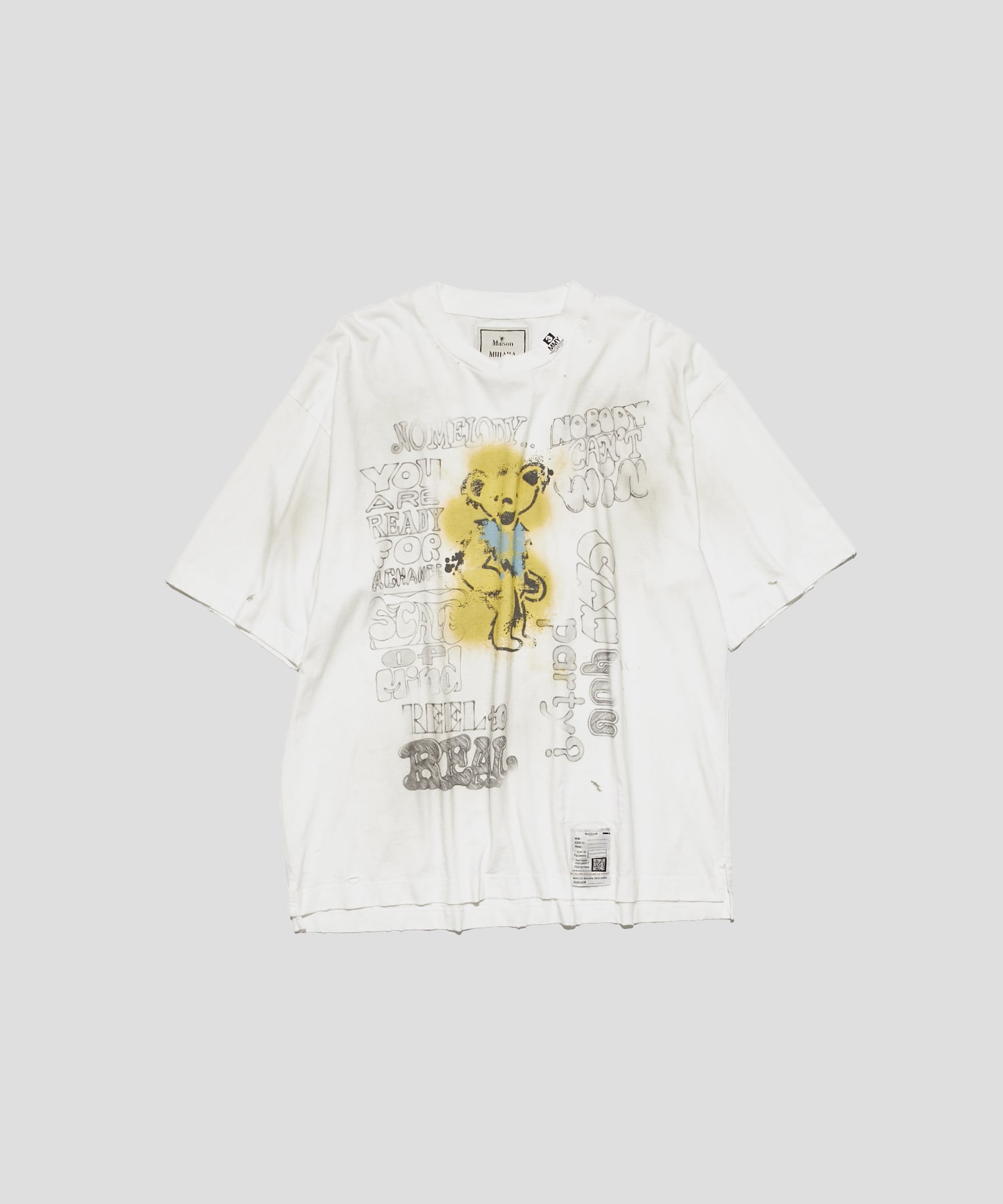 Distressed Tee ｜ MIHARAYASUHIRO