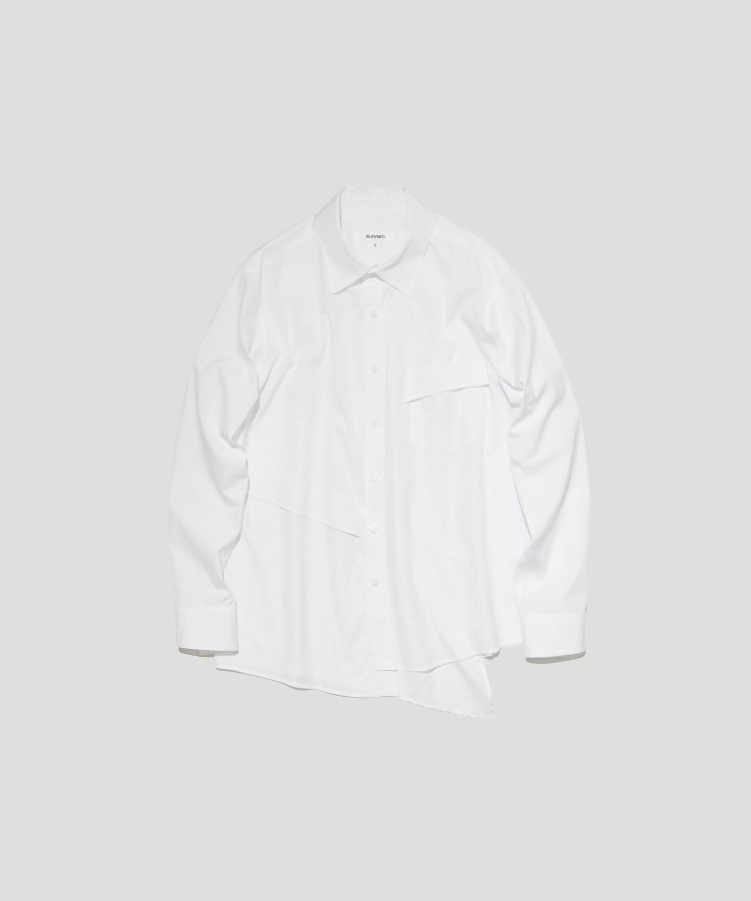 BODY OVERLAP S/C SHIRT ｜ sulvam