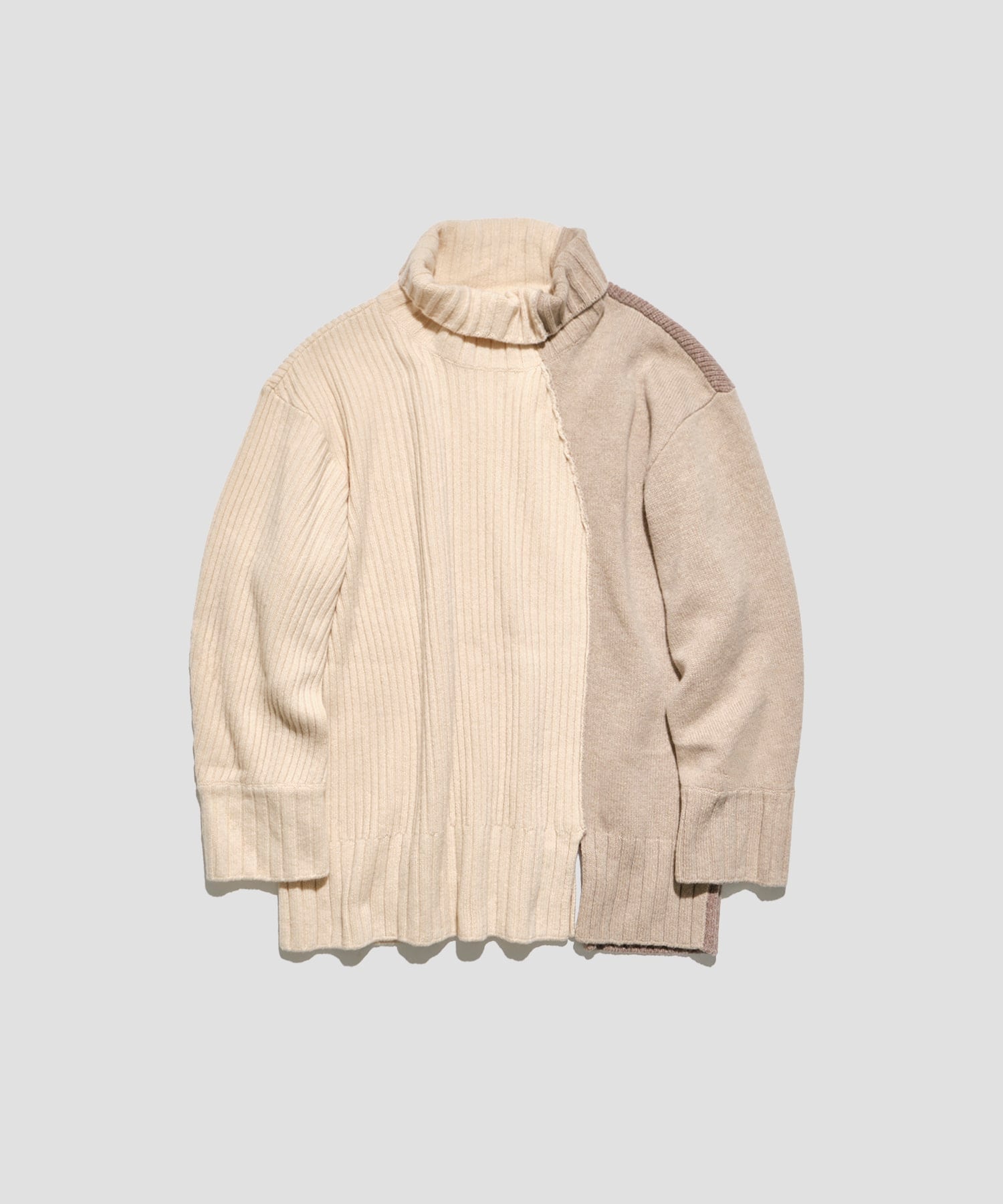 ujoh Cropped Turtle Neck Knit  美品タートルニット
