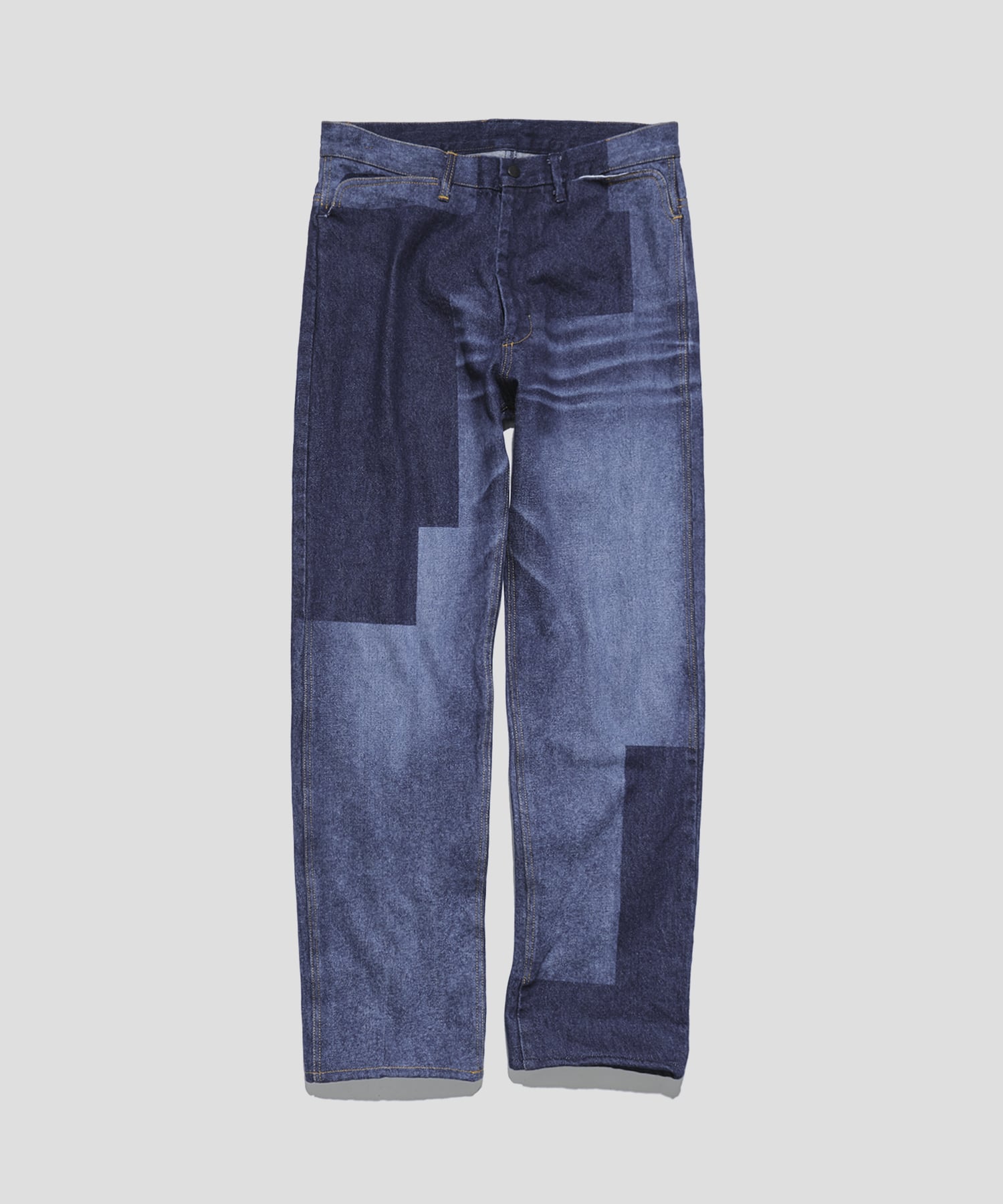 Straight Jean - 14oz Denim / Glitch Stitch | NEEDLES