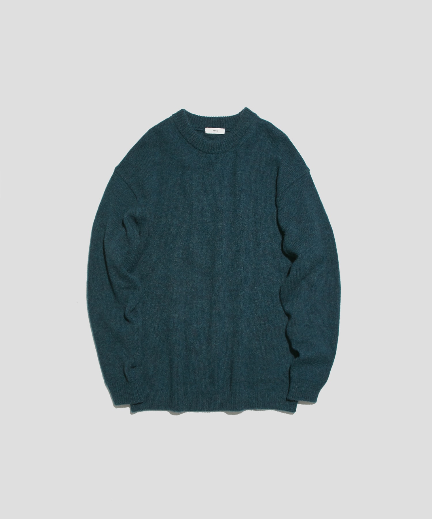 MOHAIR WOOL ANCHOR CREW / モヘアウール-