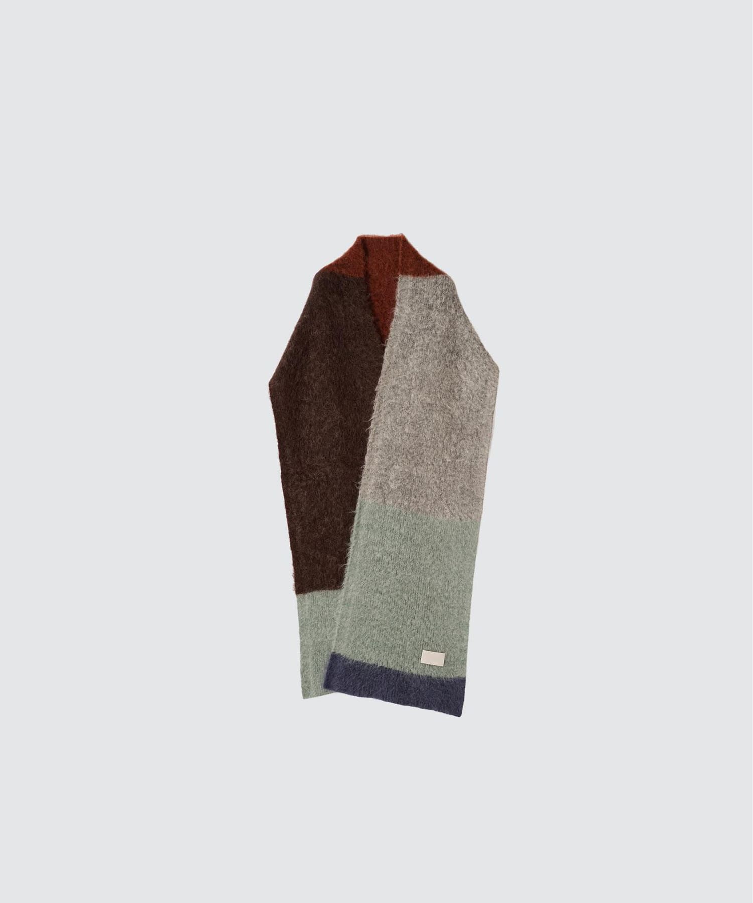 MOHAIR BORDER LONG STOLE ｜ YOKE