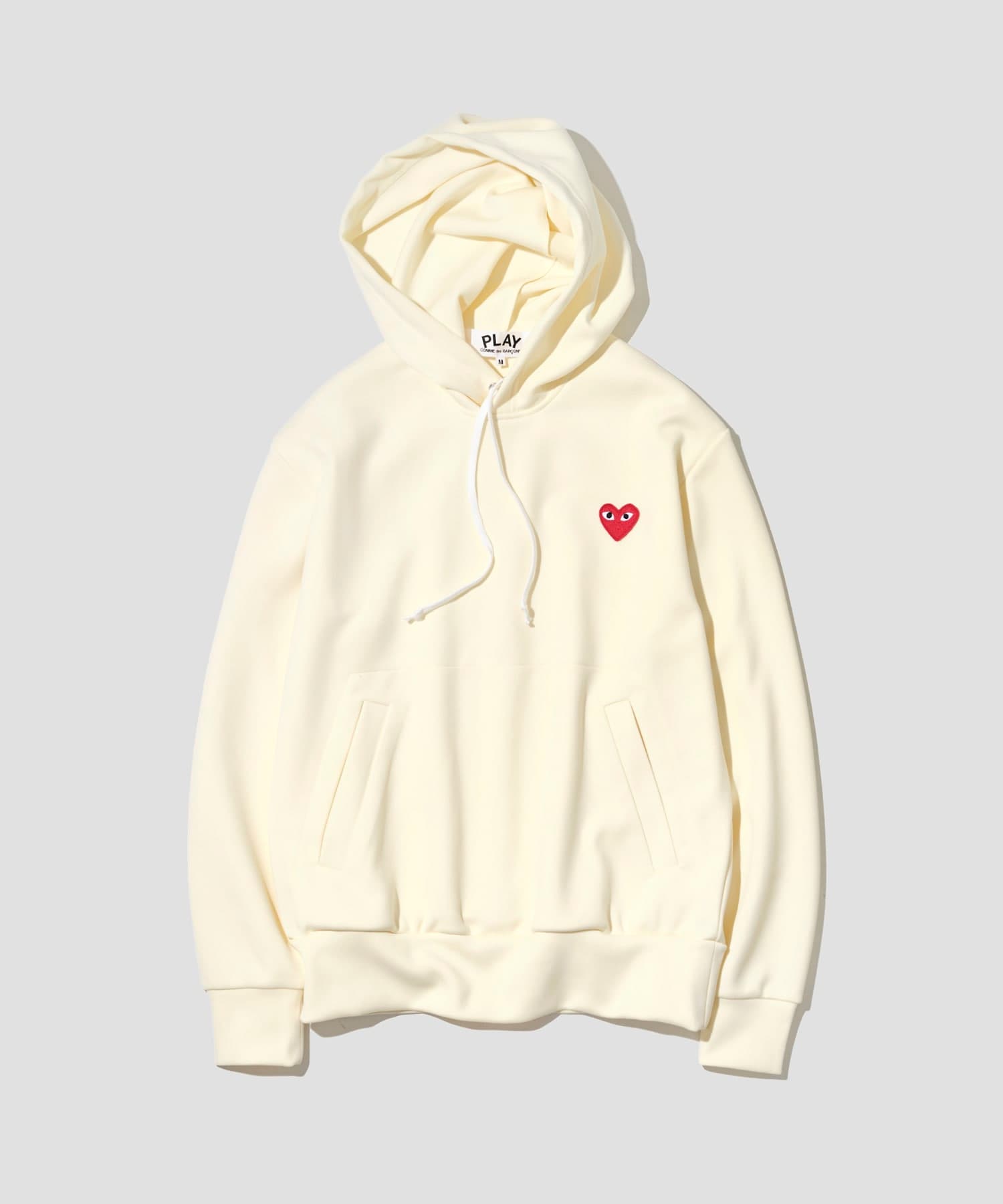 AZ-T174-051 PLAY HOODED SWEATSHIRT RED HEART ｜ PLAY Comme des Garcons
