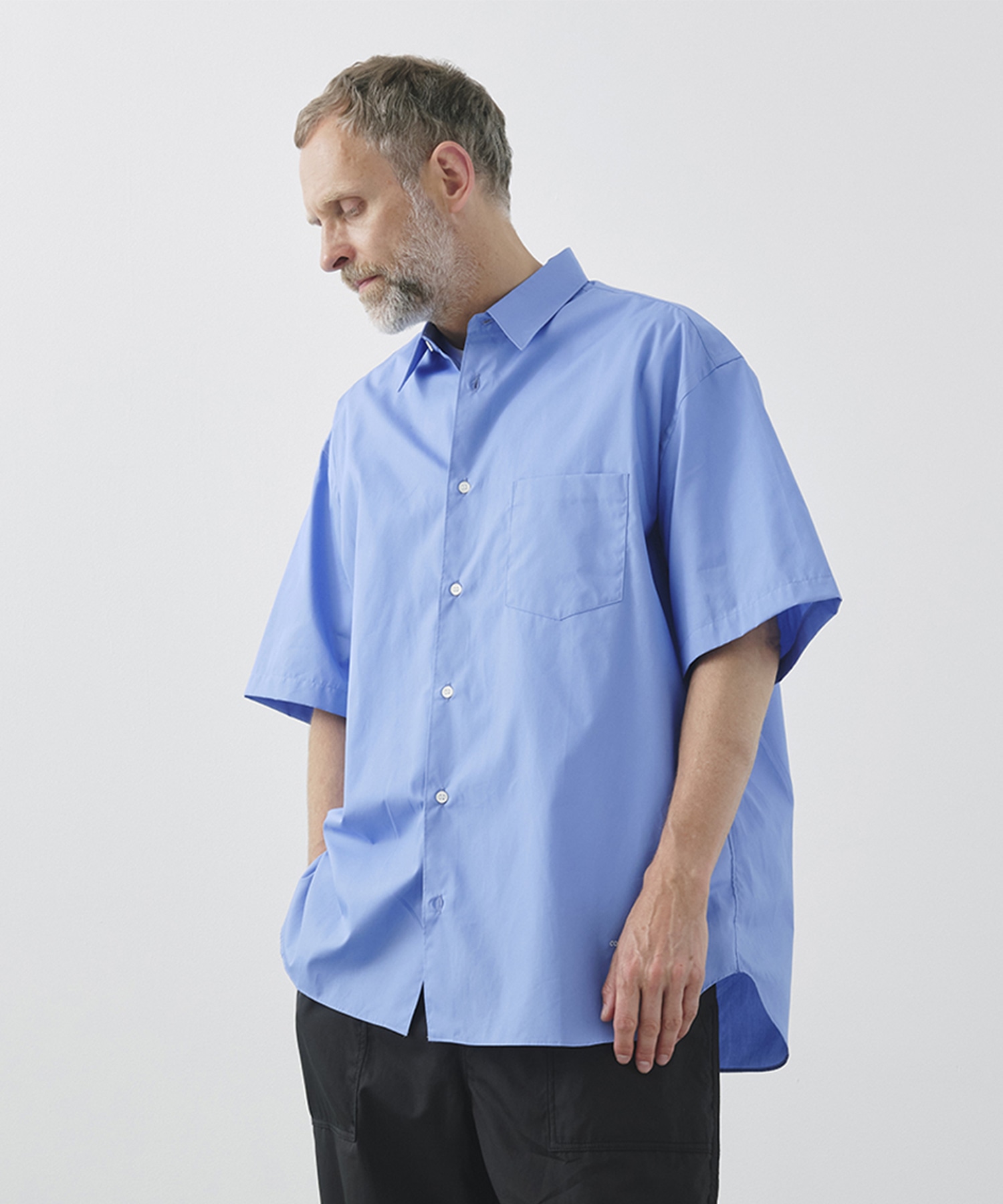 綿ブロード S/S Shirts | コムデギャルソンオム HQ-B103-051 綿