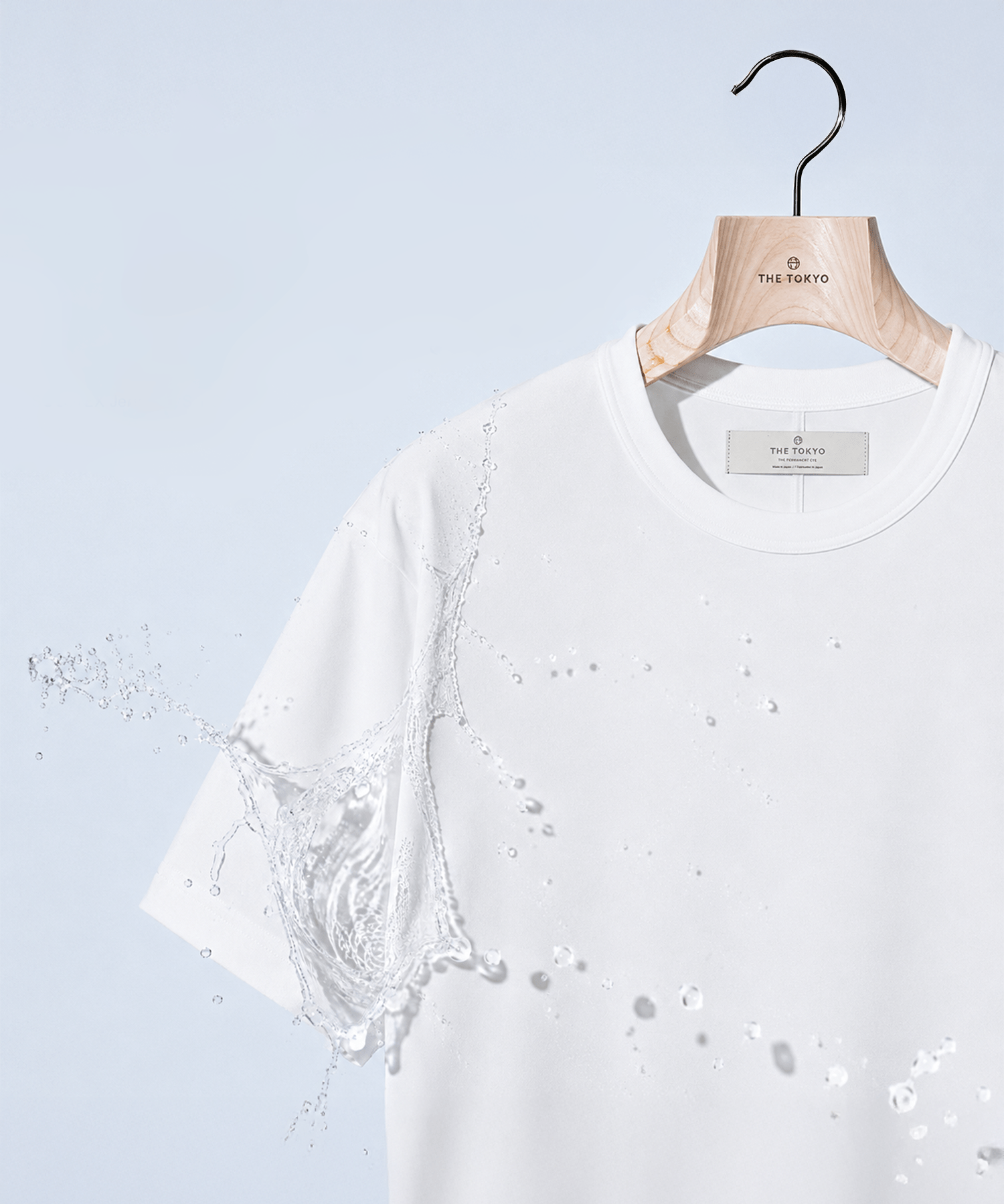もう、焦らない。汚れにくい」SOLOTEX Jersey S/S T-Shirts(44 WHITE