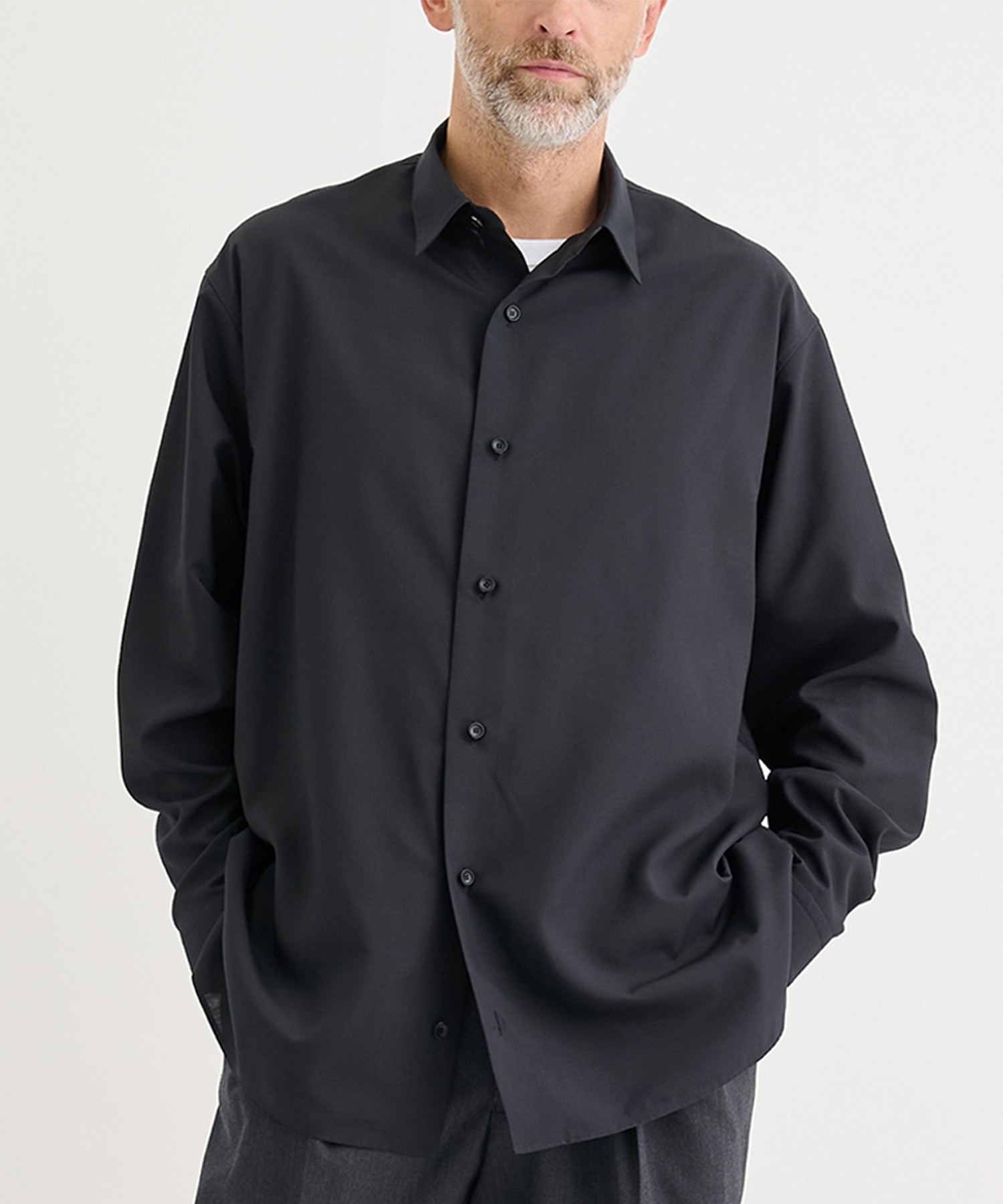 トップス THE RERACS 23AW 38 THE PERFECT SHIRT THE RERACS│ザ・リラクス / THE PERFECT SHIRT(GREGE)