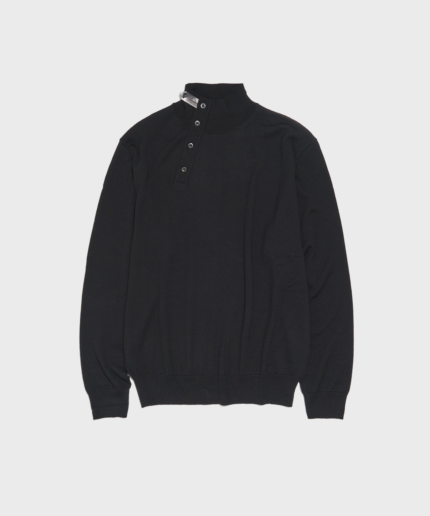 【新品未使用】【完売品】NKNIT pattern pullover sweat 別注WOOL HIGH-NECK KNIT PULLOVER | IRENISA