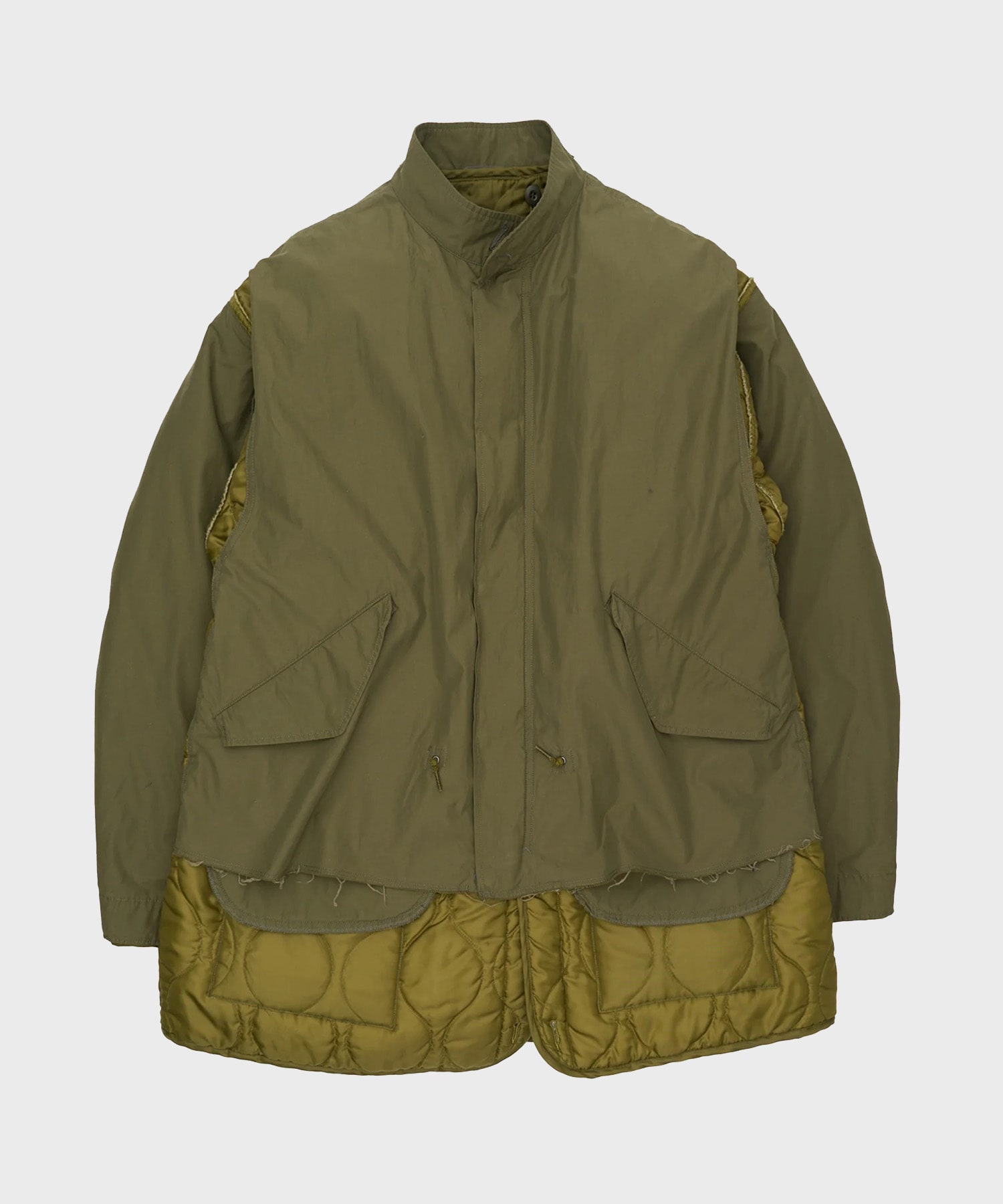 YOKE SBLE MILITARY BLOUSON セージグリーン Connected Military Blouson | yoke