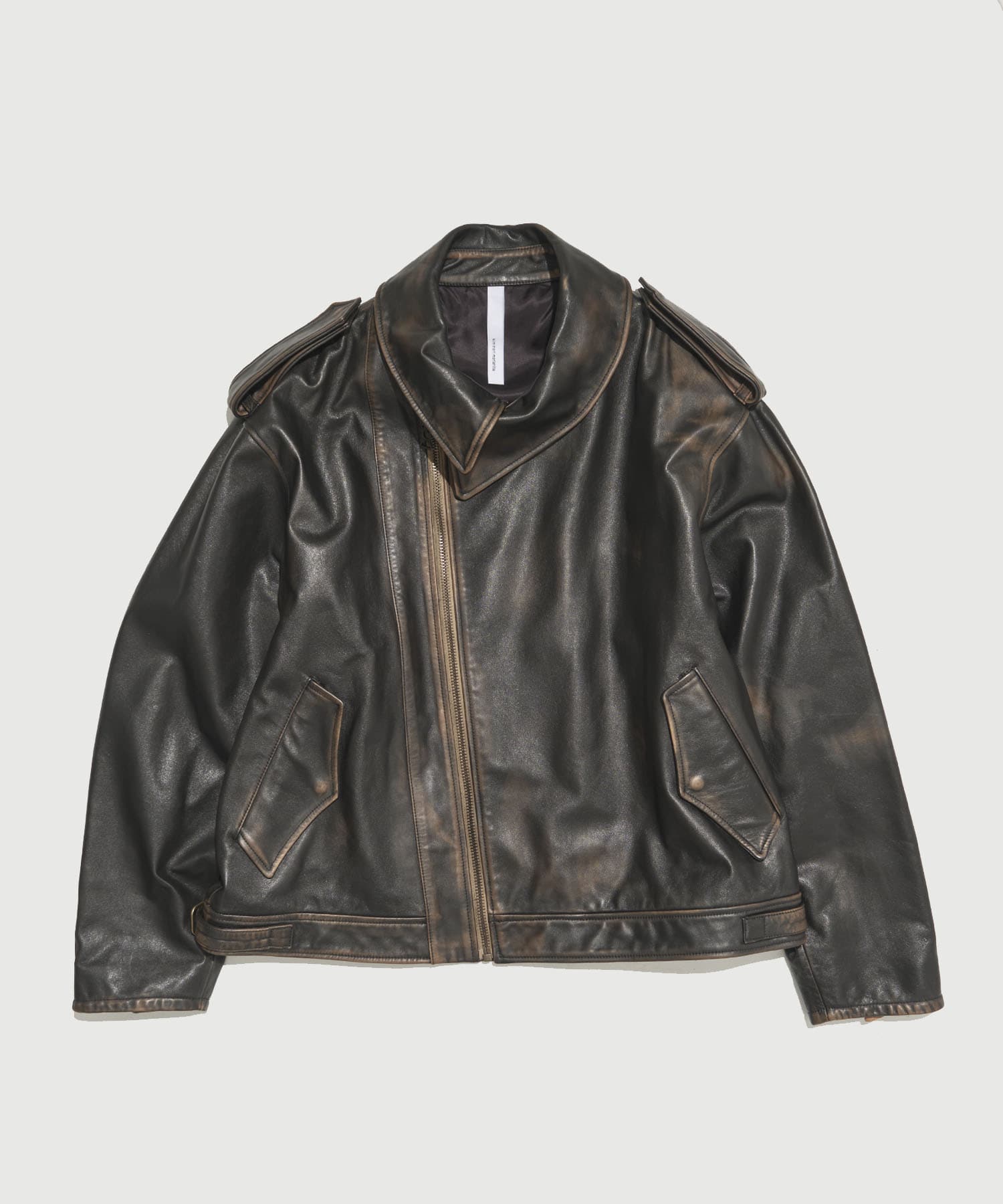 ジャケット・アウター Vanilla Gorilla Leather Riders Jacket Horse leather riders jacket | kiminori morishita