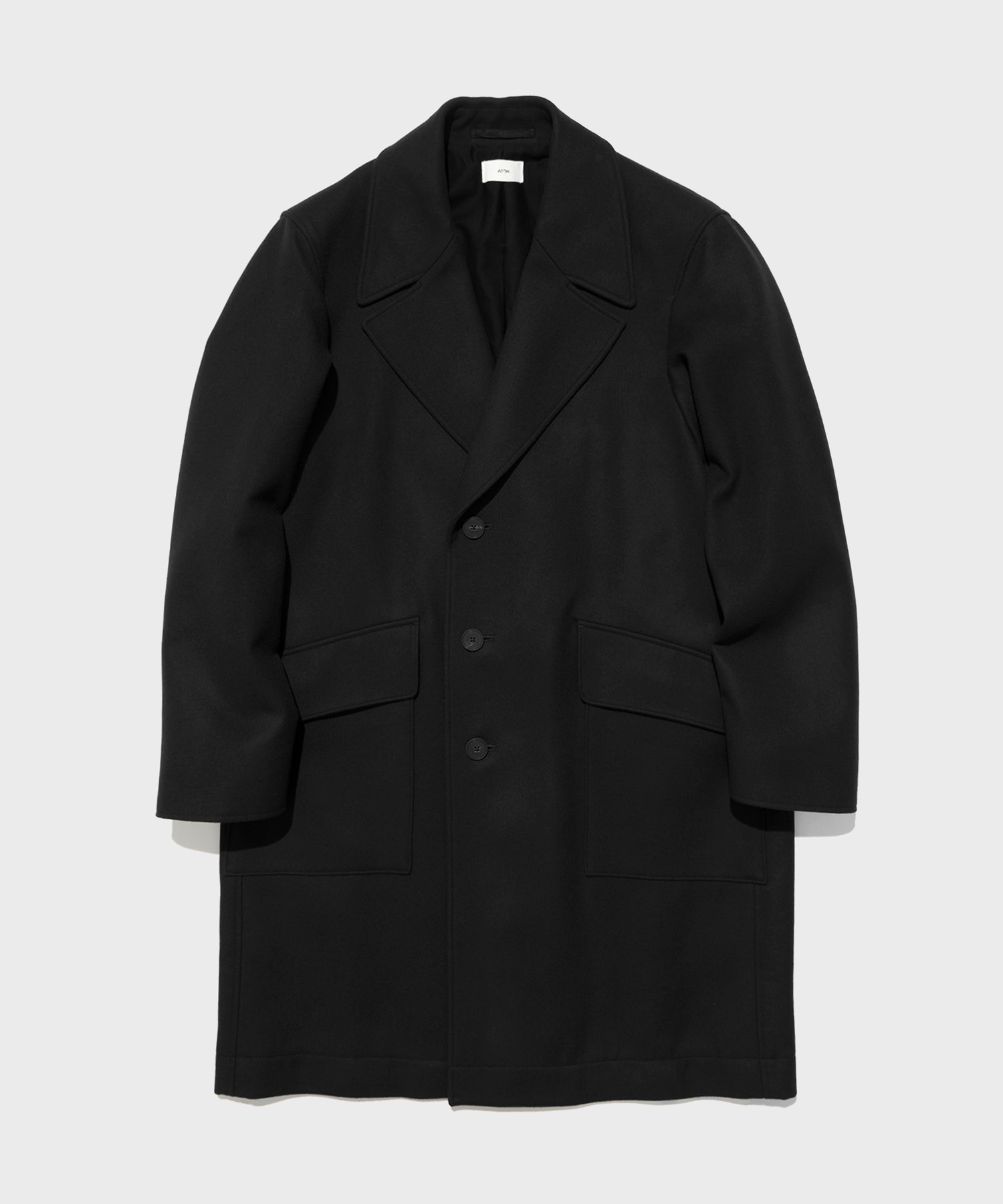 ジャケット・アウター ATON SUPER 160S DOUBLE SAXONY COAT ATON コート ジャケット 「ATON」 SUPER 160S DOUBLE SAXONY BALMACAAN