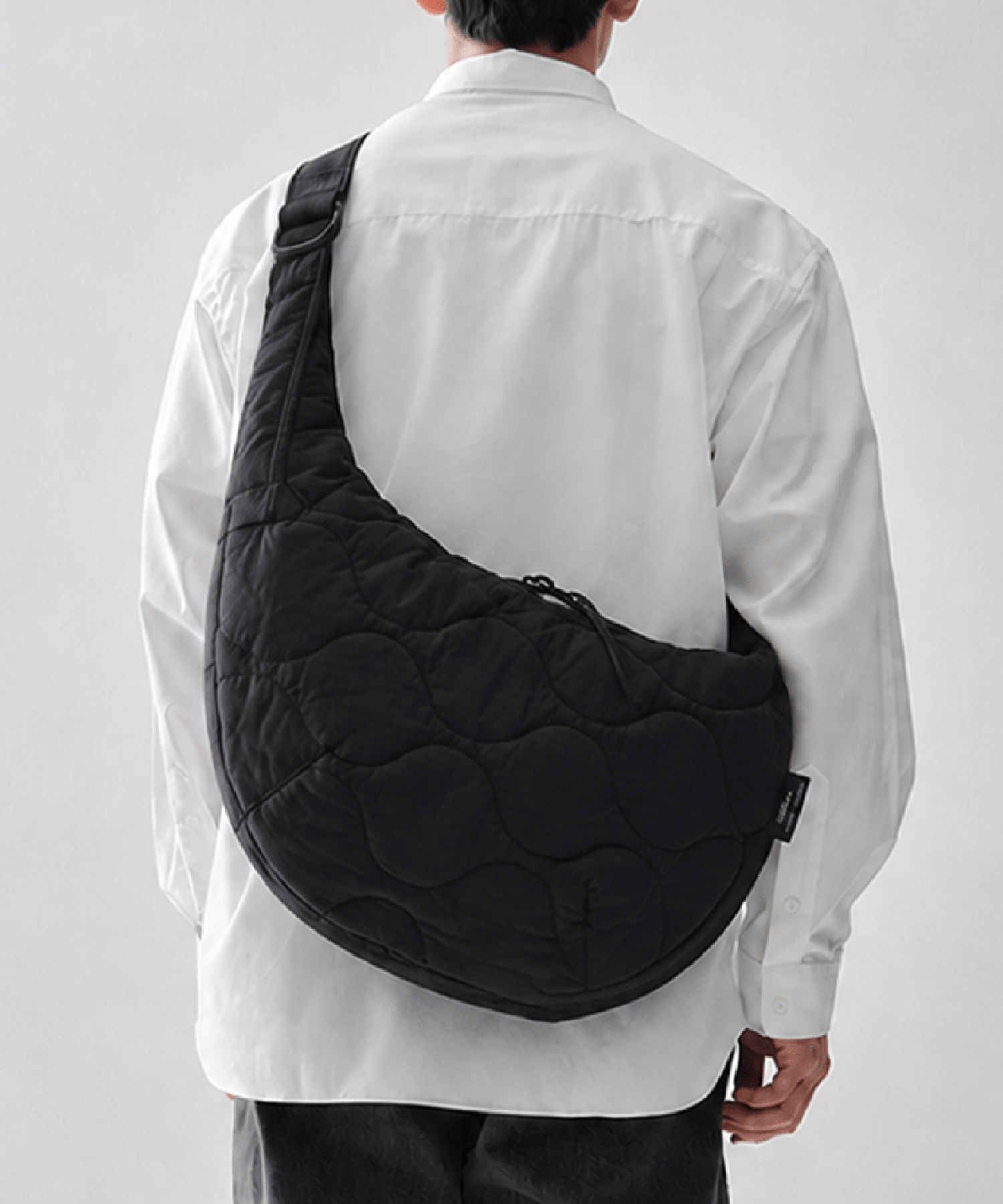 コムデギャルソンオム】HR-K205-051 Nylon Quilting Shorder Bag