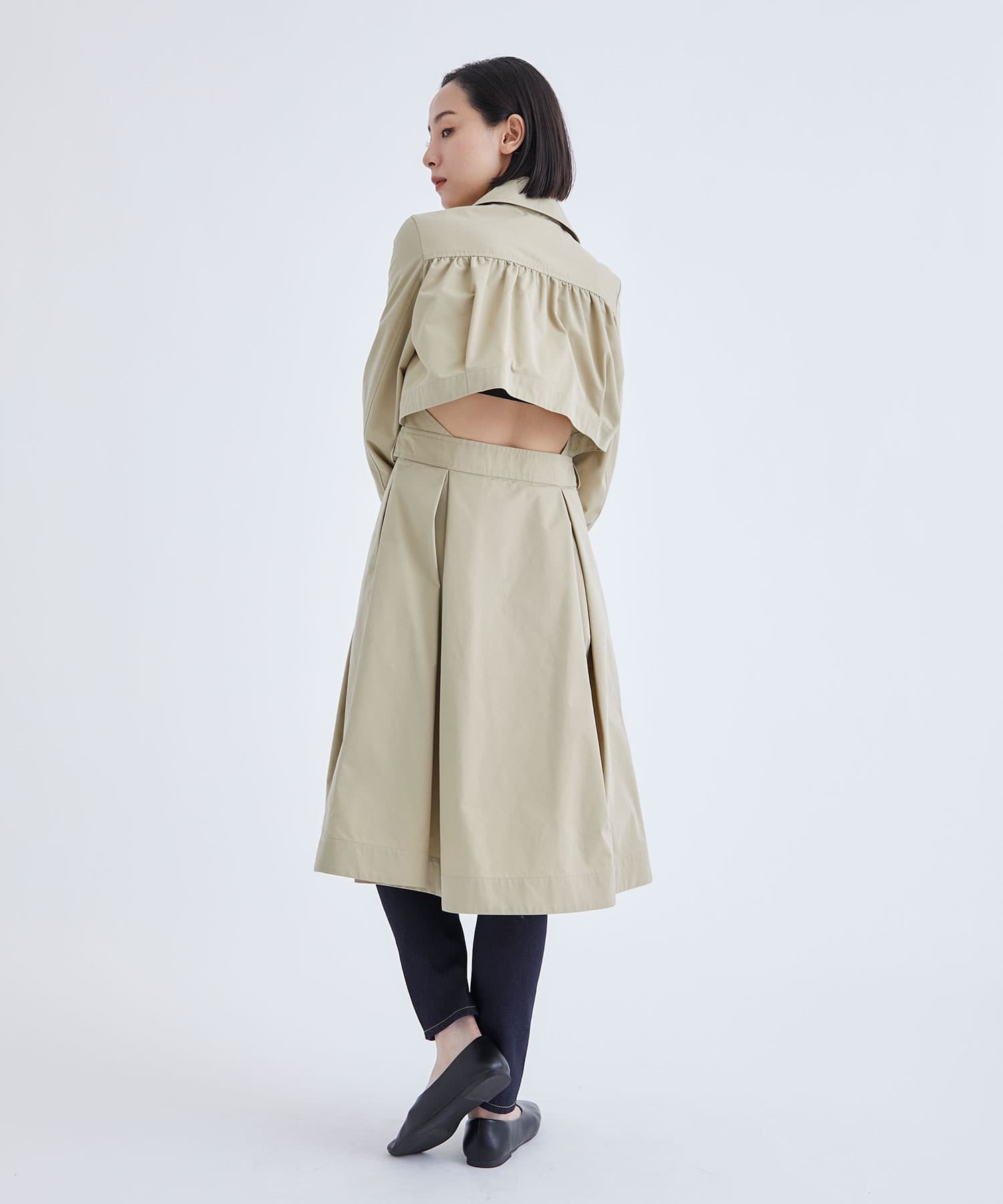 TRENCH SKIRT ONEPIECE(38 BEIGE): Cabana: WOMEN｜THE TOKYO ONLINE STORE