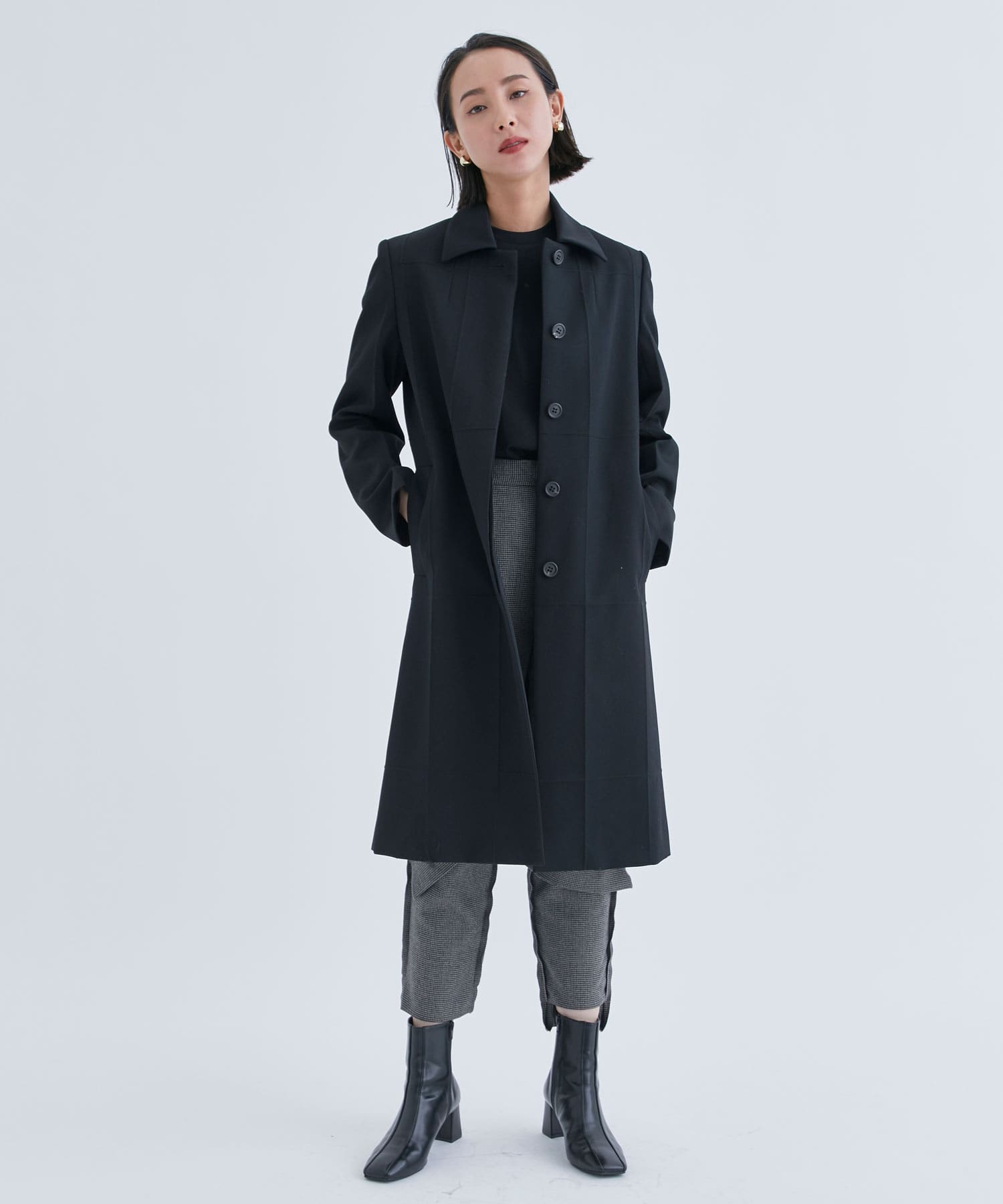 SATORU SASAKI   BOX CORD COAT ボックスゴートコート