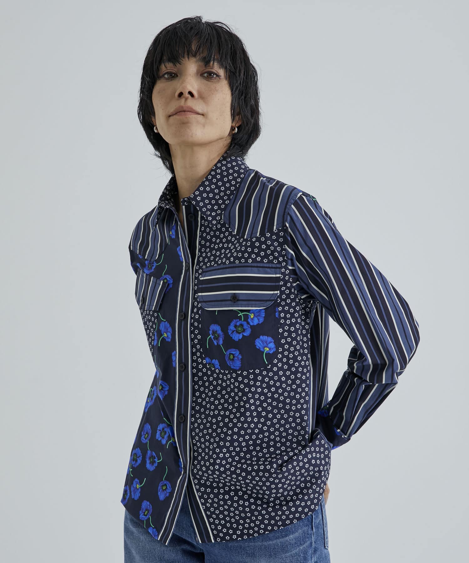 KENZO PRINTED REGULAR FIT SHIRT