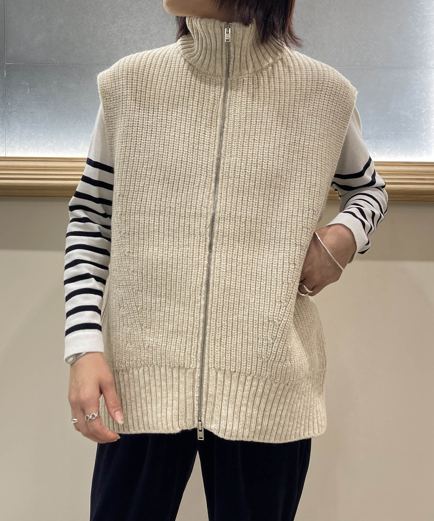 WOOL DRIVERS KNIT VEST