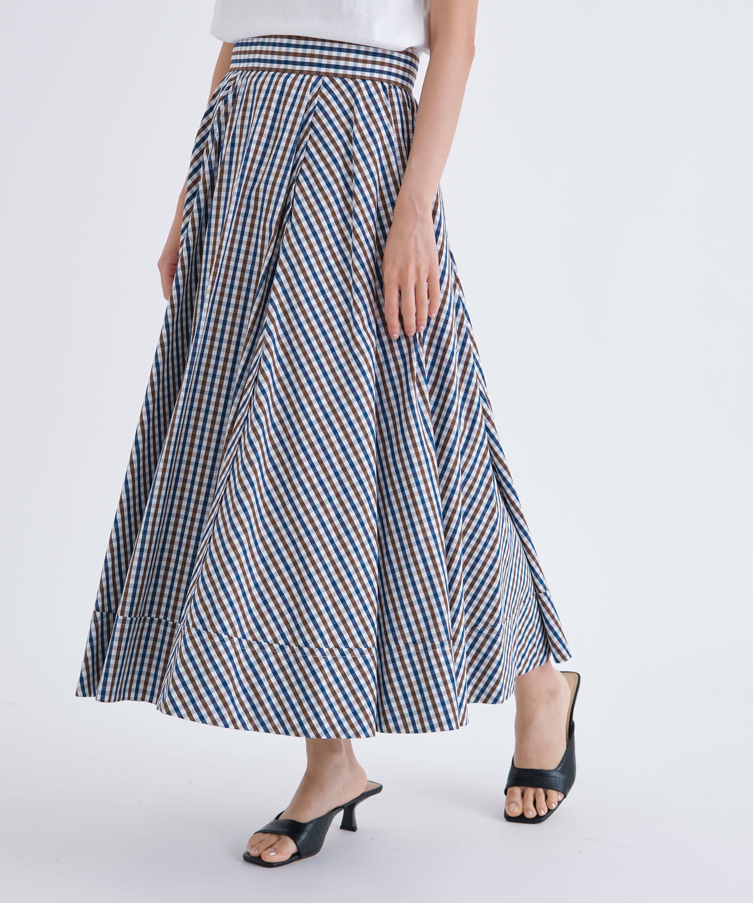 TUCK CIRCULAR SK M.GINGHAM