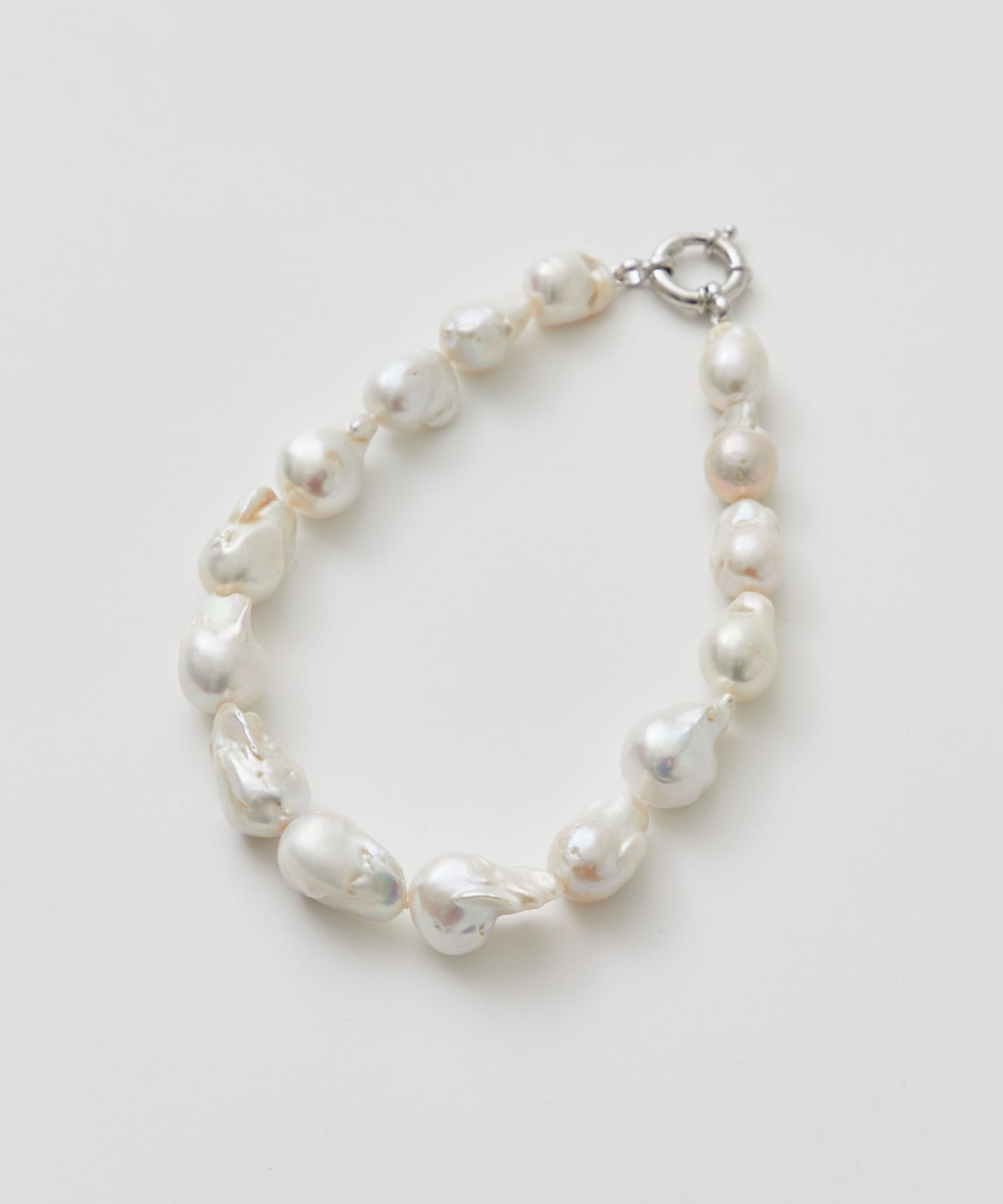 Baroque Pearl Necklace(38 SILVER): Bijou de M: WOMEN｜THE TOKYO