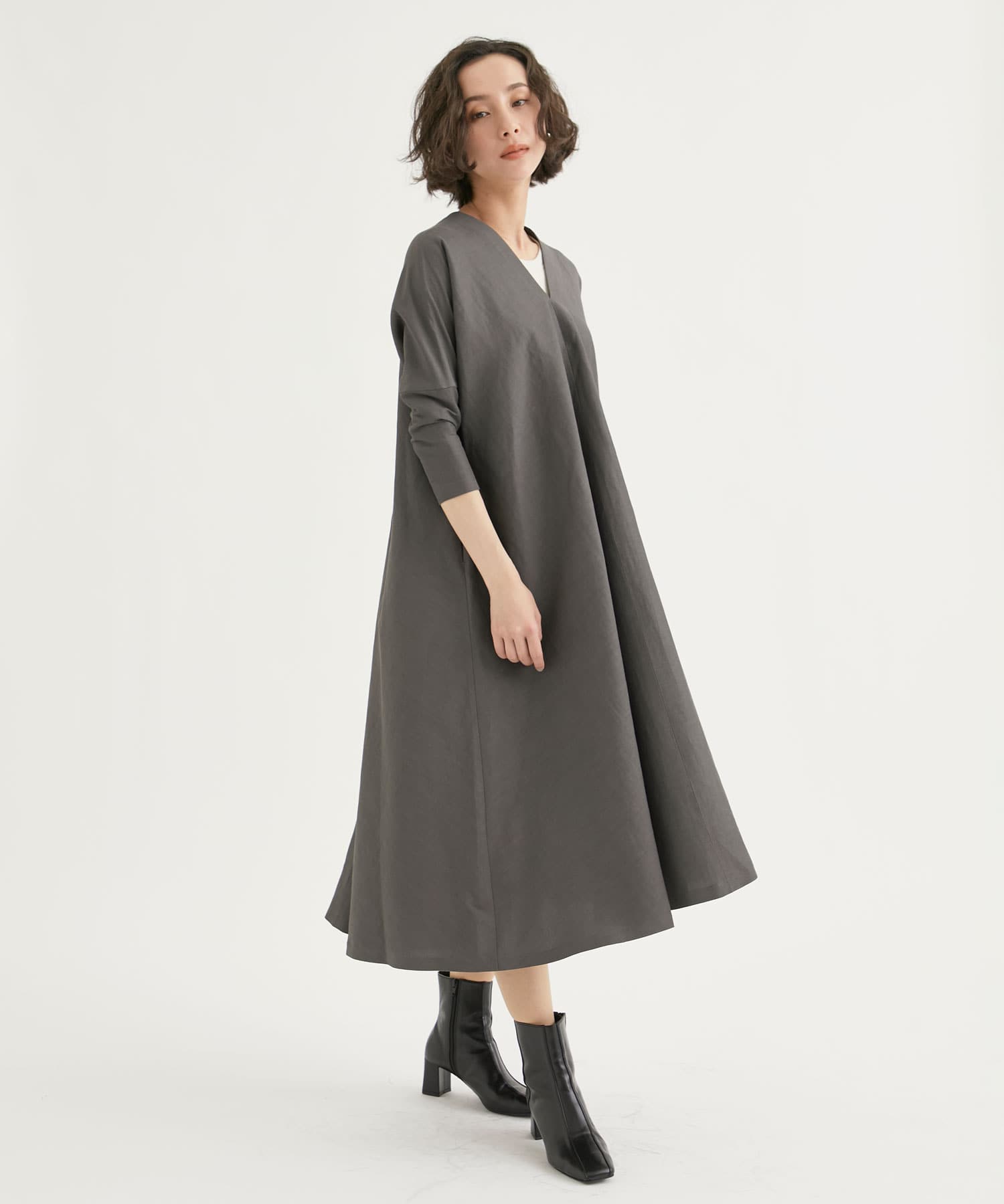 アウター ジャケット 新品 ATON LIGHT HEMP | DRAPED DRESS | ochge.org