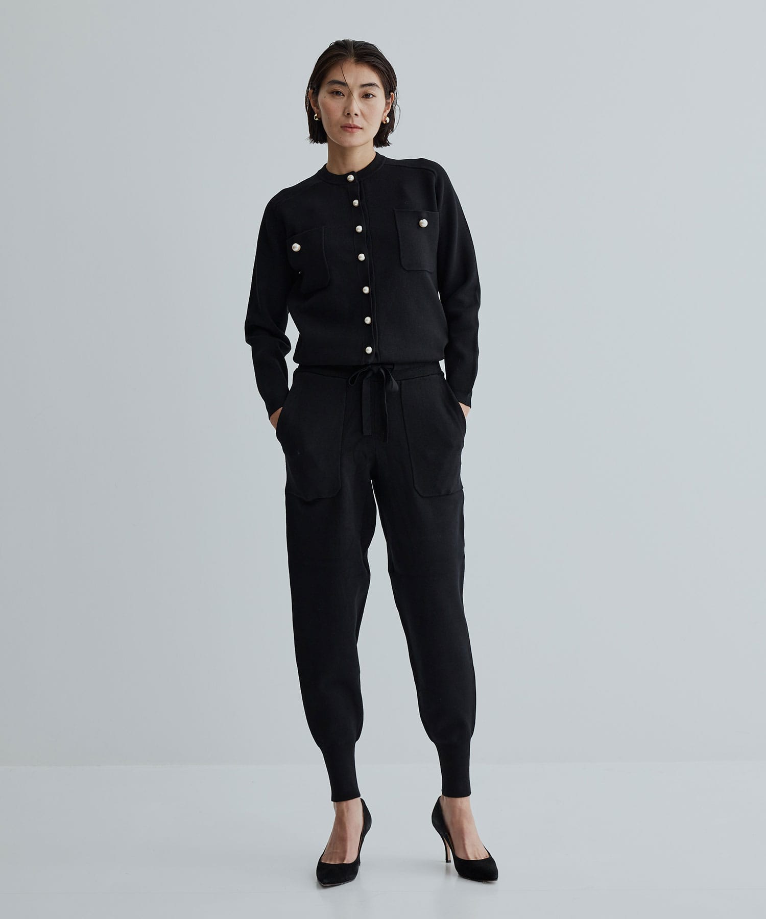 JUMPSUITS(0 BLACK): MADISONBLUE: WOMEN｜THE TOKYO ONLINE STORE