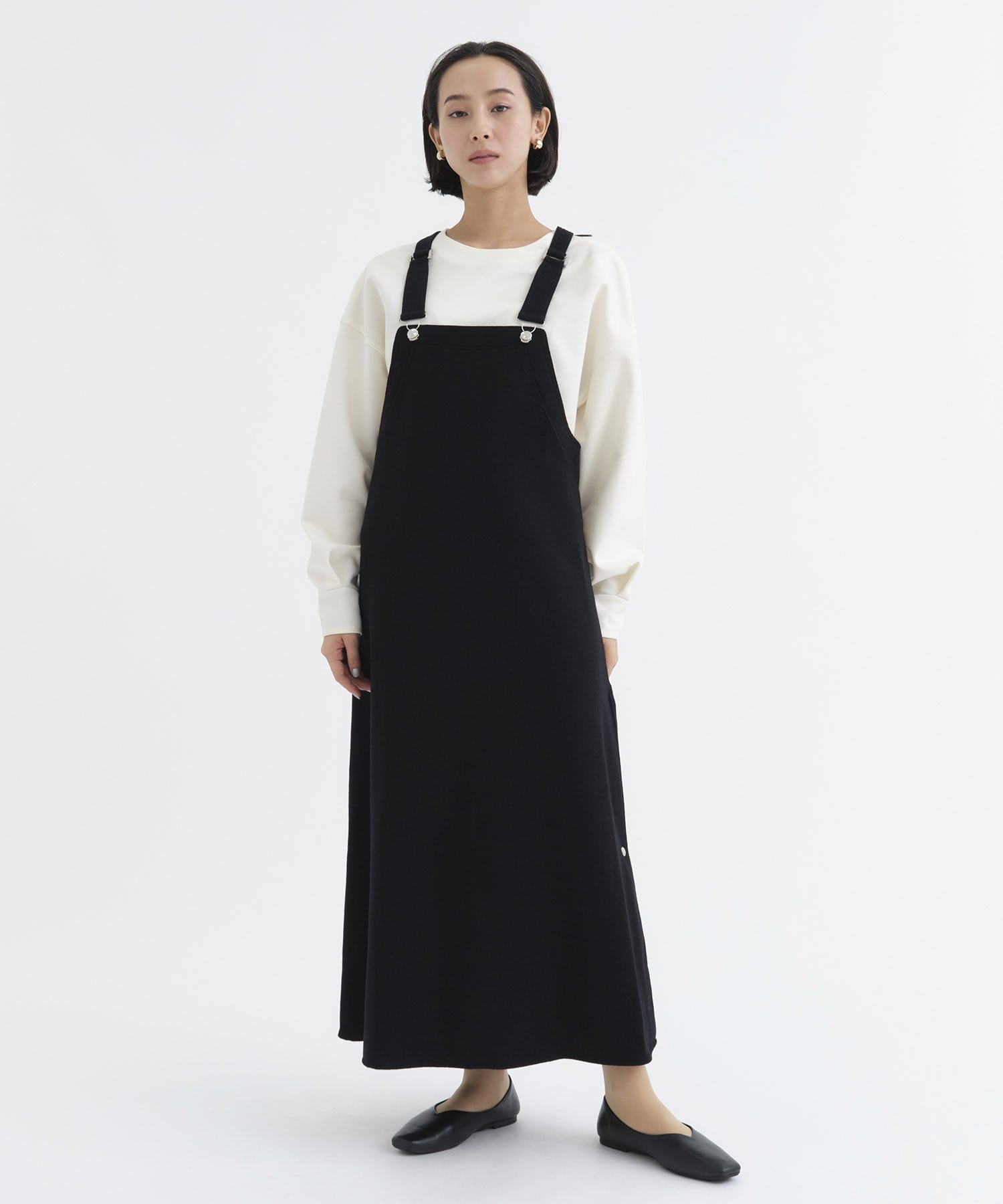 23FW-REOP-127L-J THE APRON DRESS THE RERACS