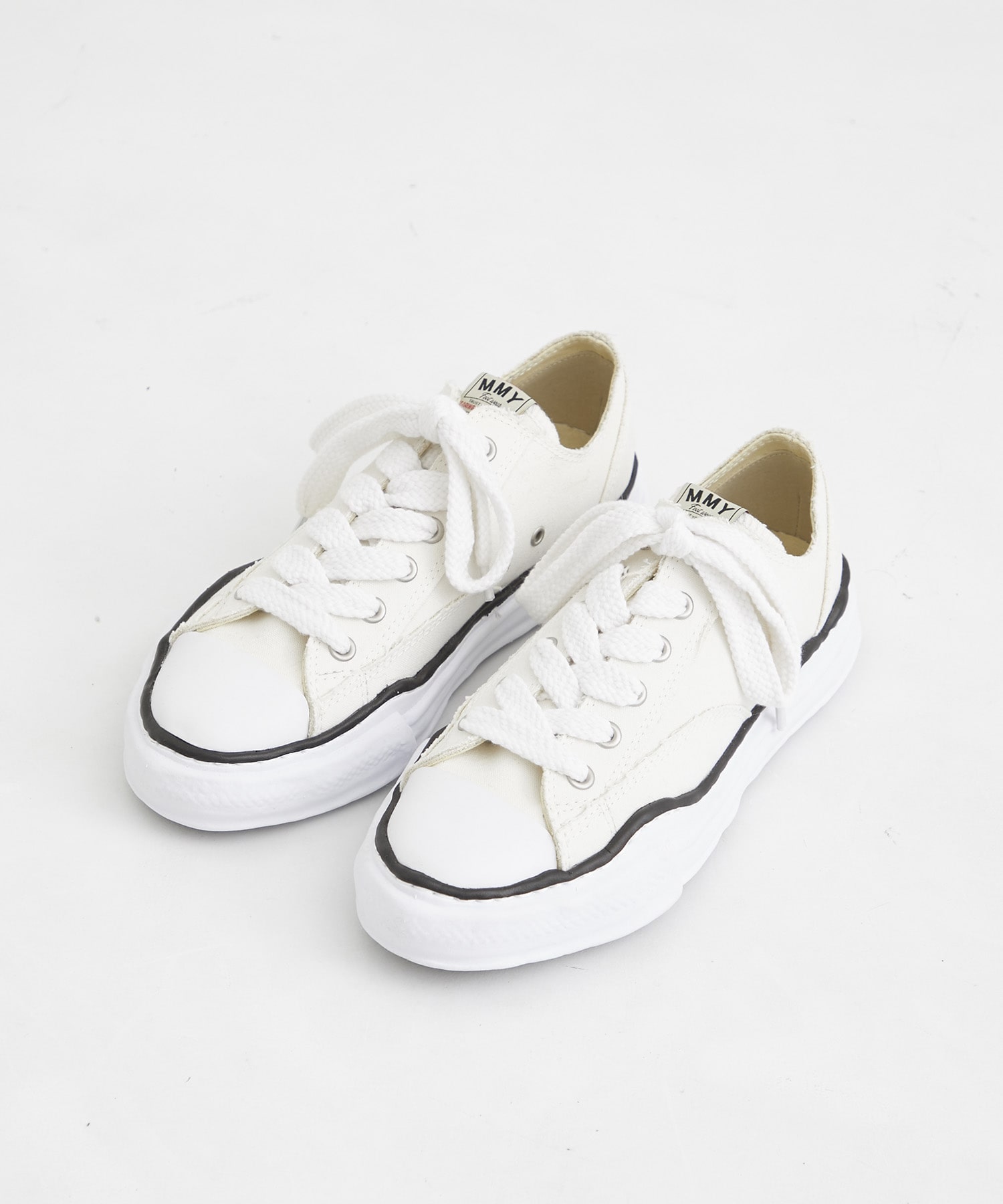 PETERSON low original sole canvas Low Top sneakers(38 WHITE
