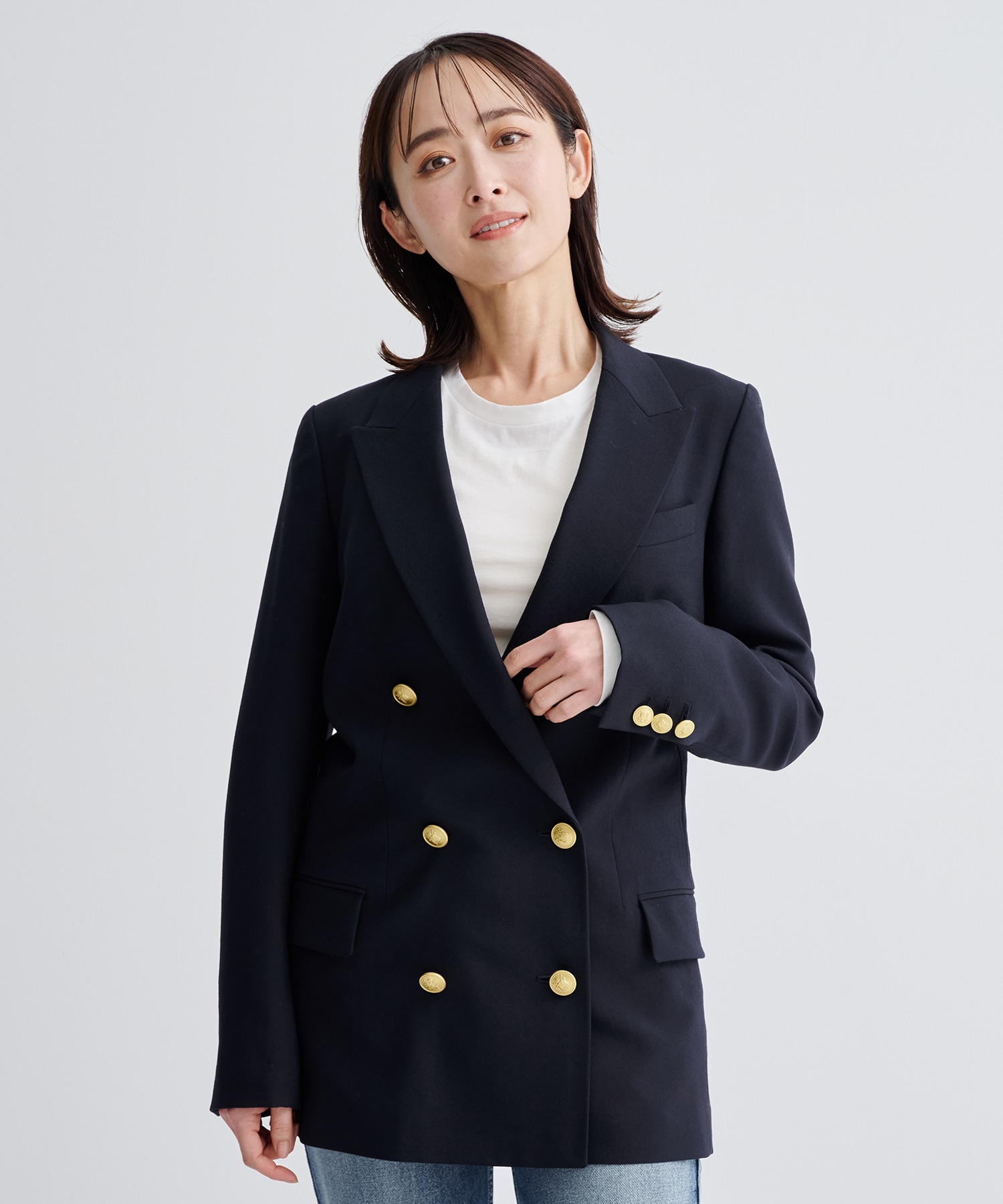 ○お願い極美品✨MADISONBLUE BLEECKER W6B BLAZER ネイビー