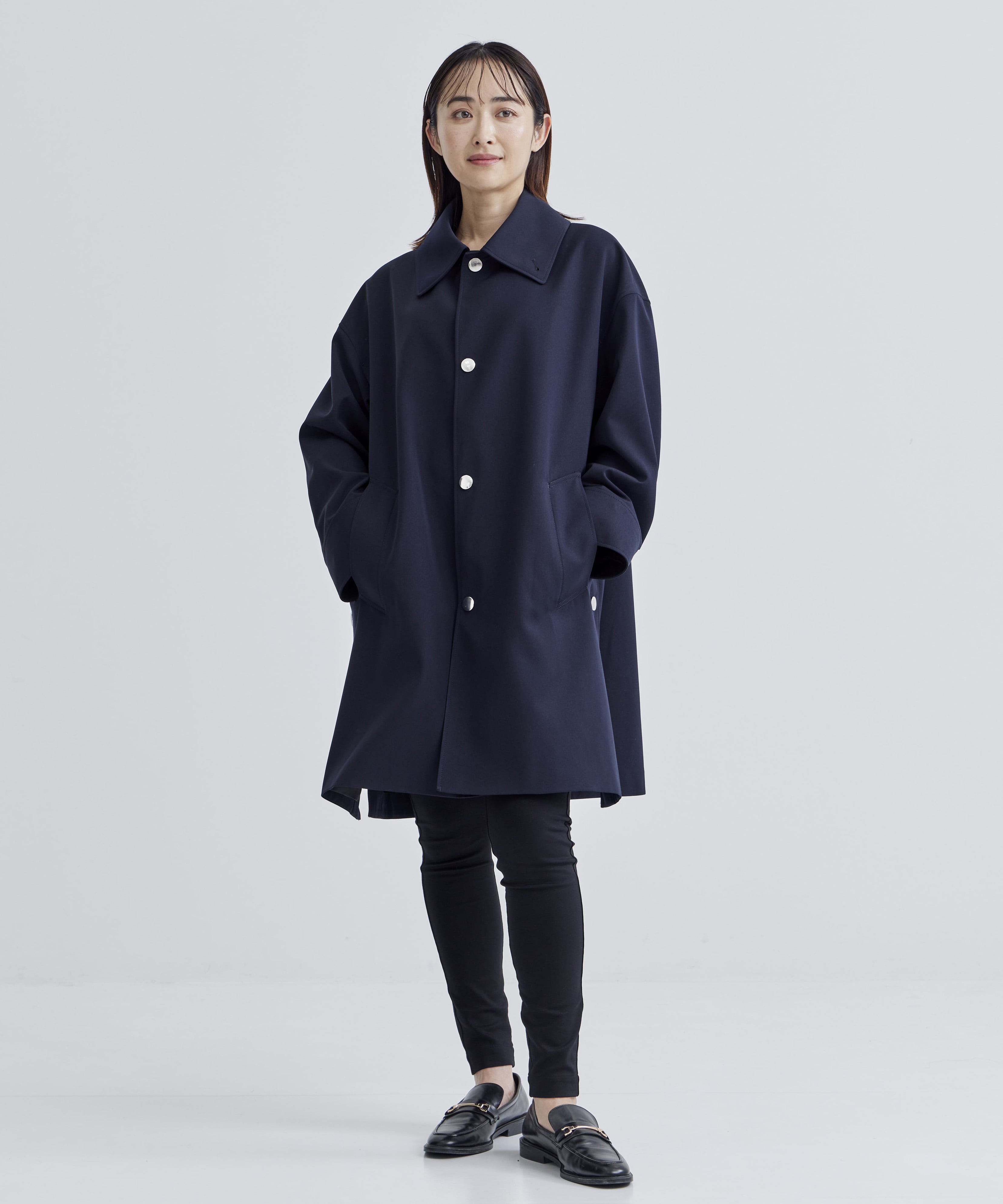 THE RERACS BAL COLLAR COAT リラクス - ステンカラーコート