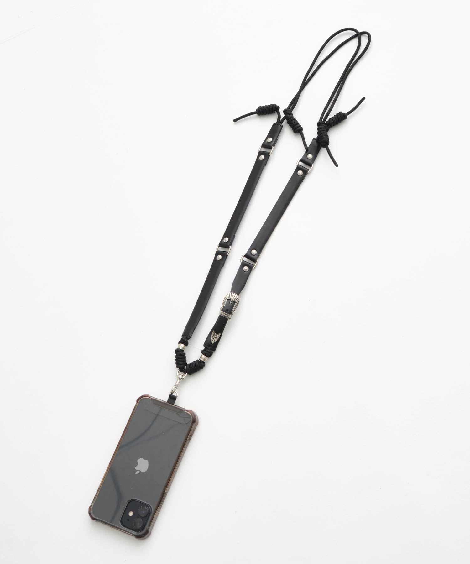 TZ241-AK961 Leather phone strap TOGA
