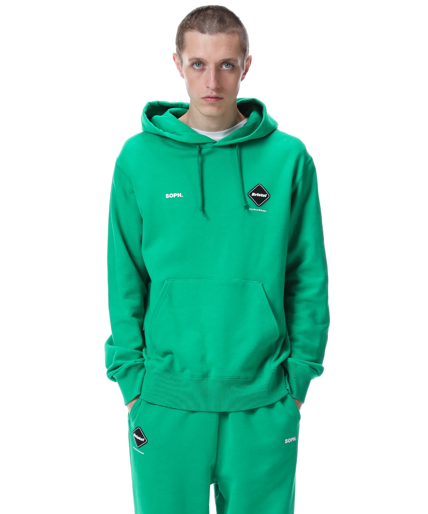 F.C.Real Bristol LOGO ANORAK GREEN XL