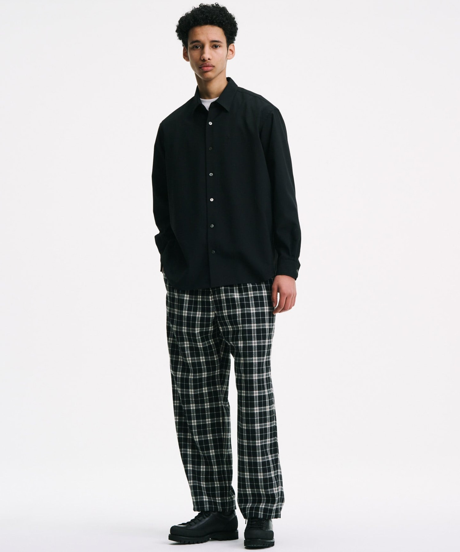 HIGH-TWIST POPLIN RELAX-FIT SHIRT SOPHNET.
