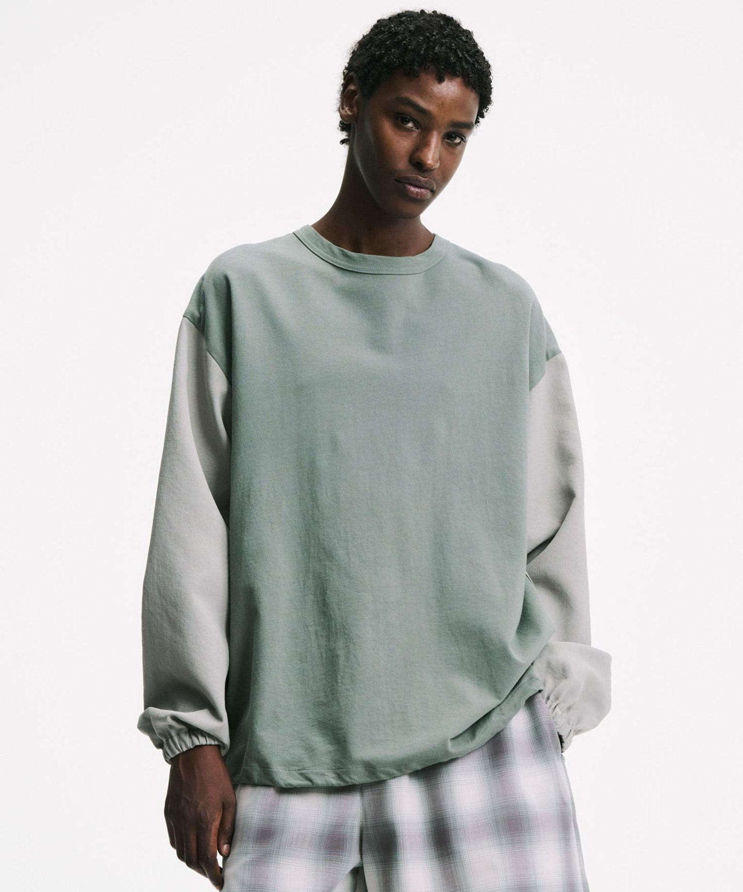 FABRIC-MIX L/S TOP SOPHNET.