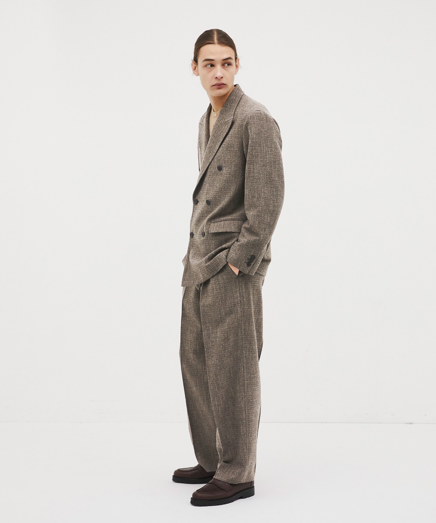 Giolica tweed トラウザーズ CITY TOKYO