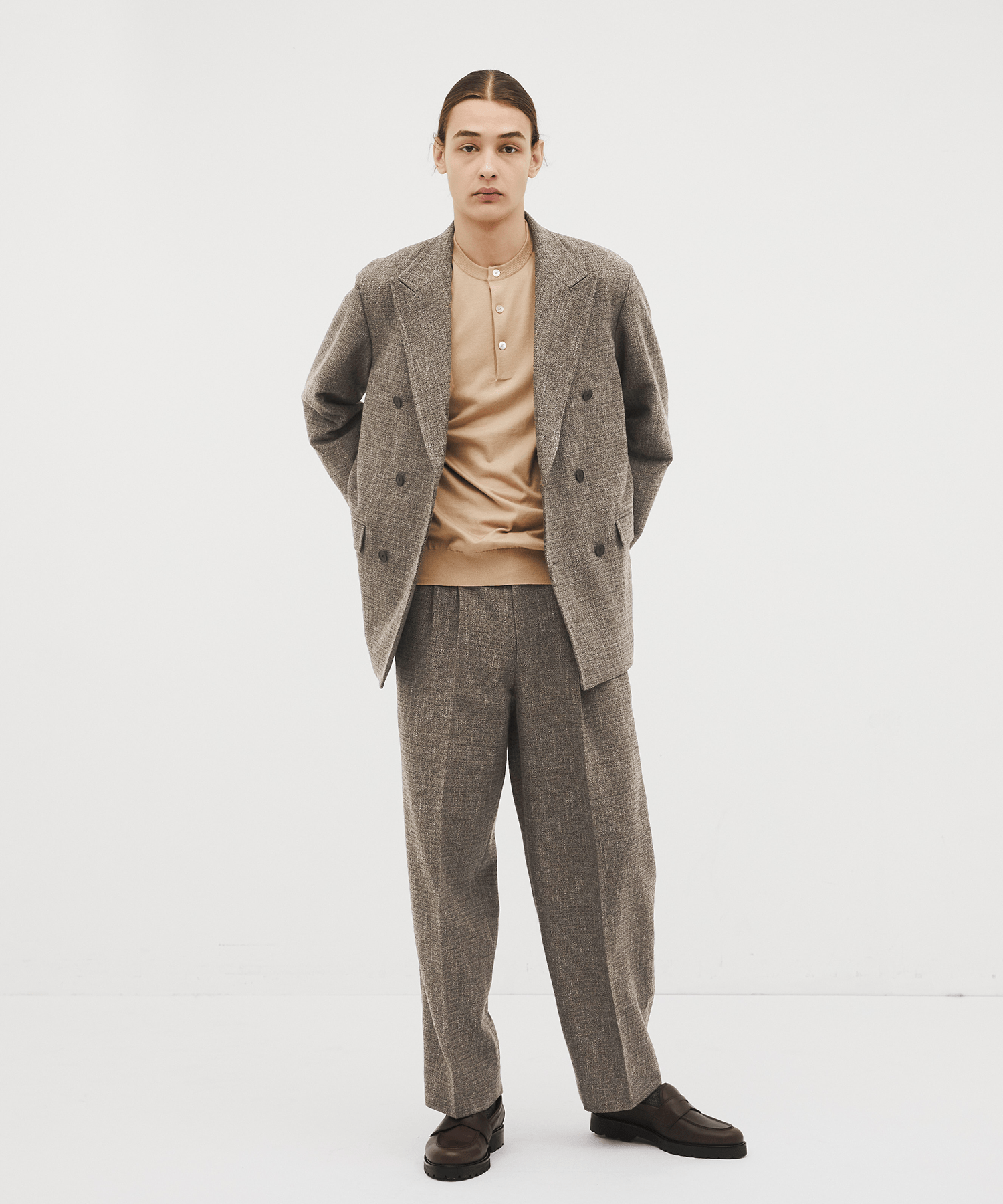 Giolica tweed ダブルブレザー CITY TOKYO