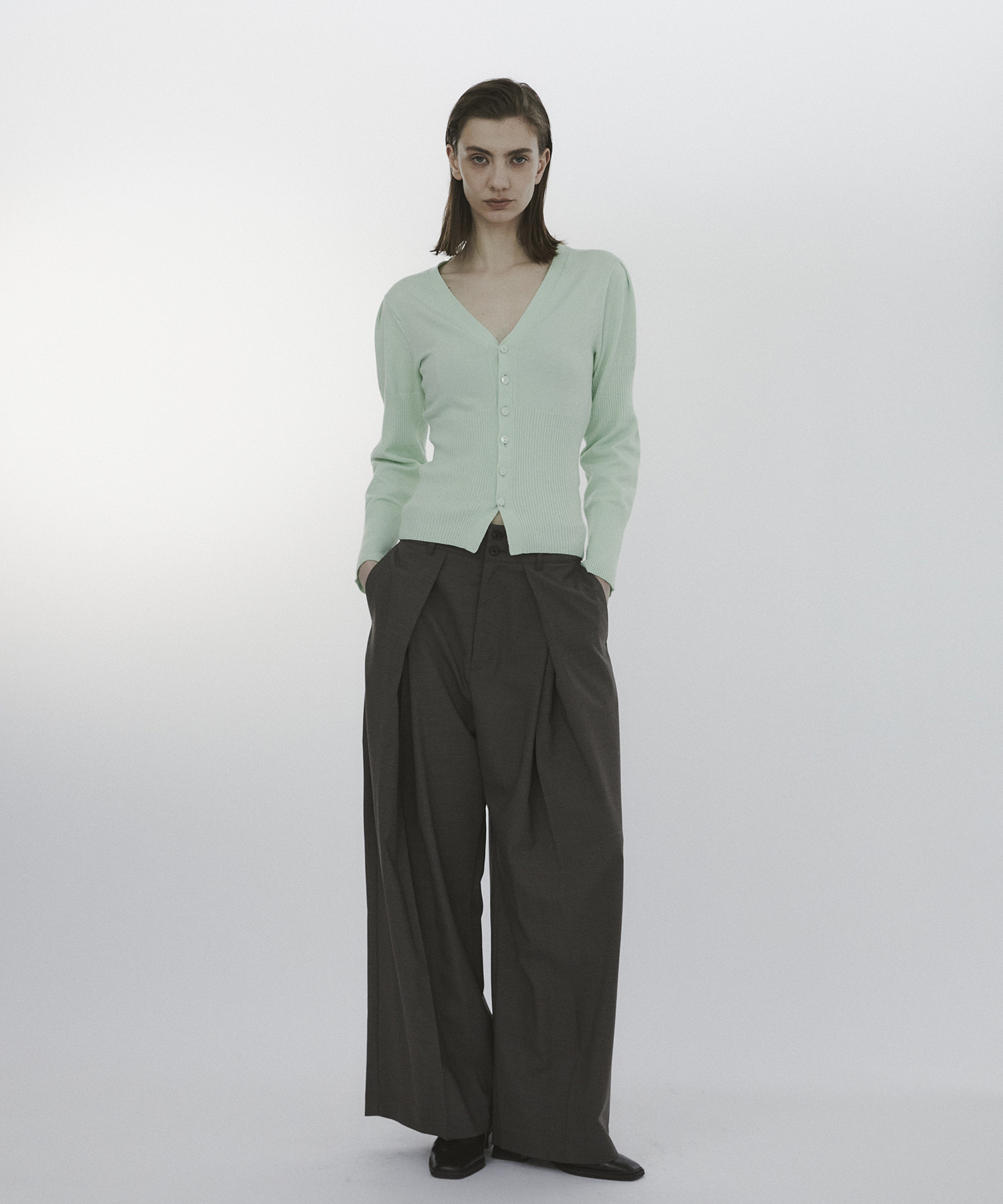 Wave Sleeve Cardigan CITY TOKYO