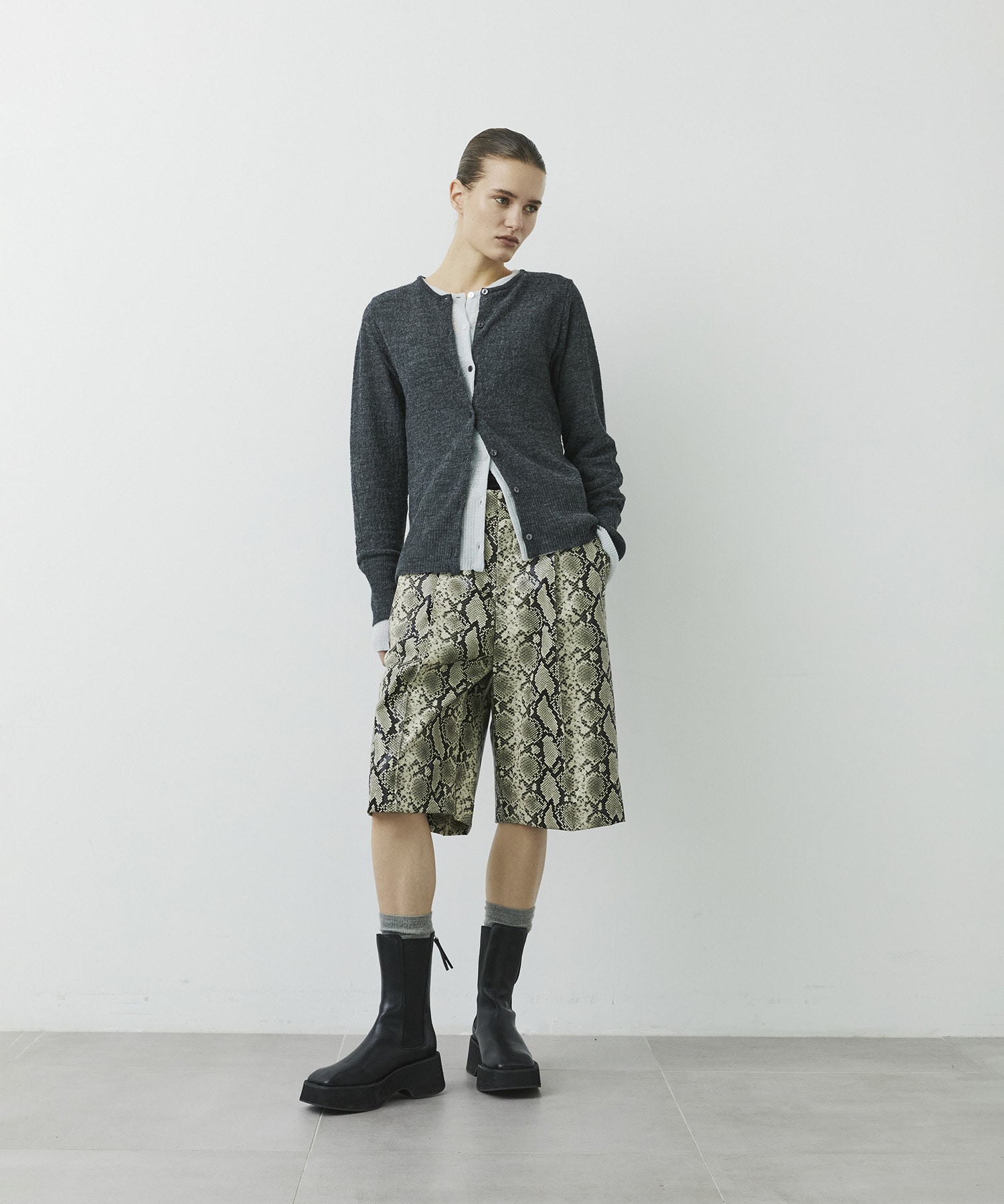 Alpaca Sheer Cardigan CITY TOKYO