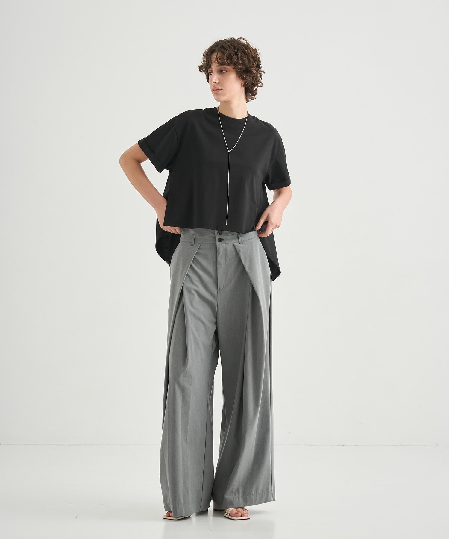 High Low Design Tops CITY TOKYO
