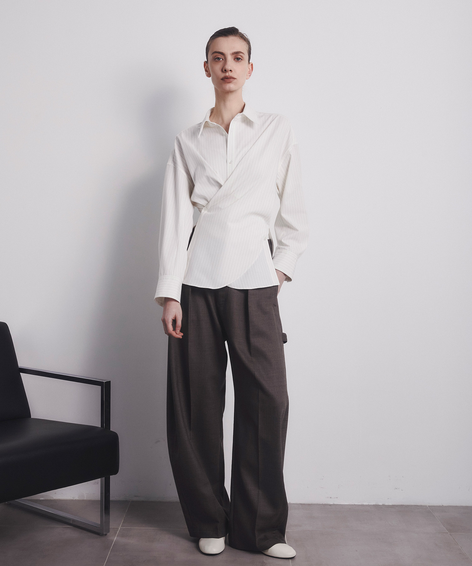 Cashe-coeur 2way Shape Shirt CITY TOKYO